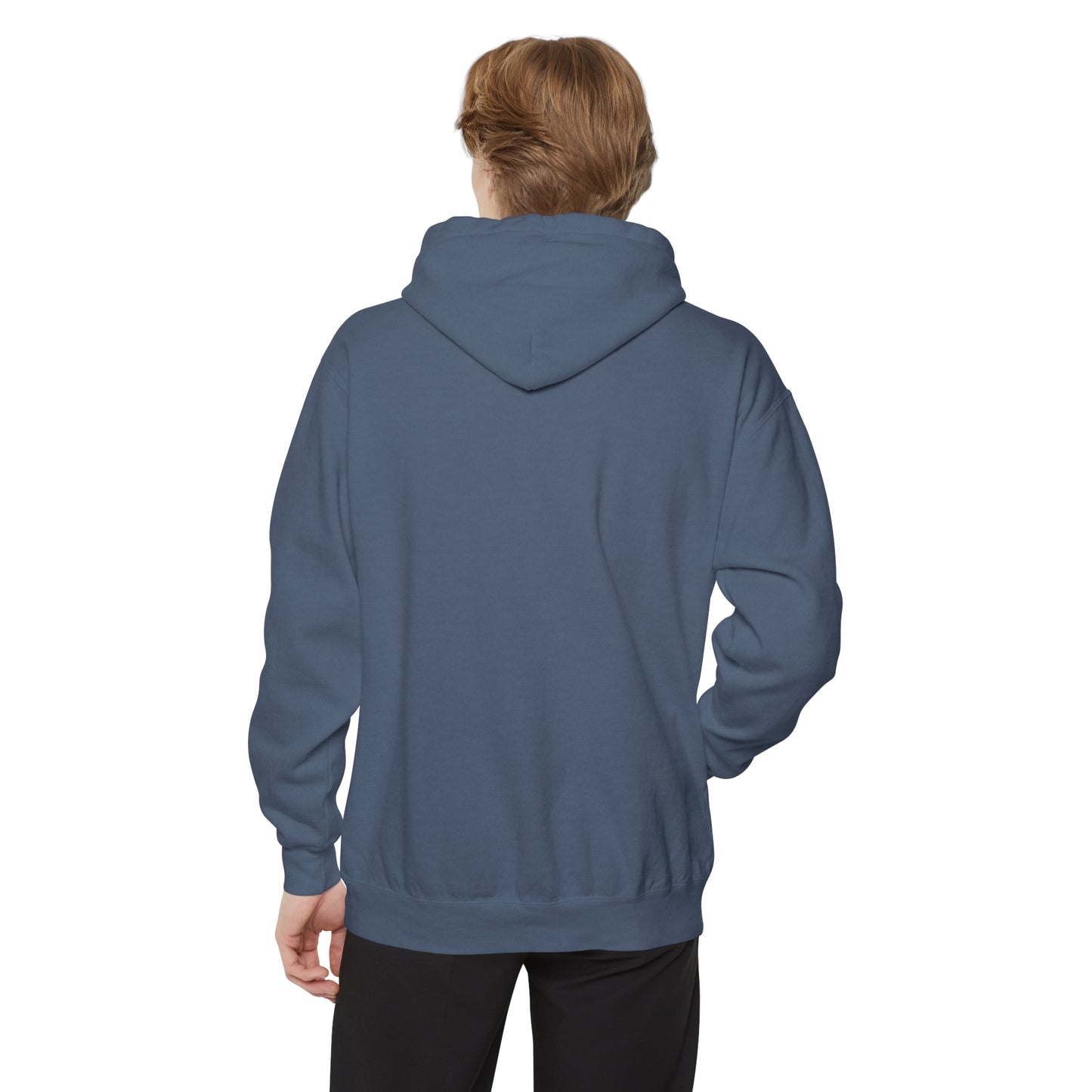 Local Script Garment-Dyed Hoodie