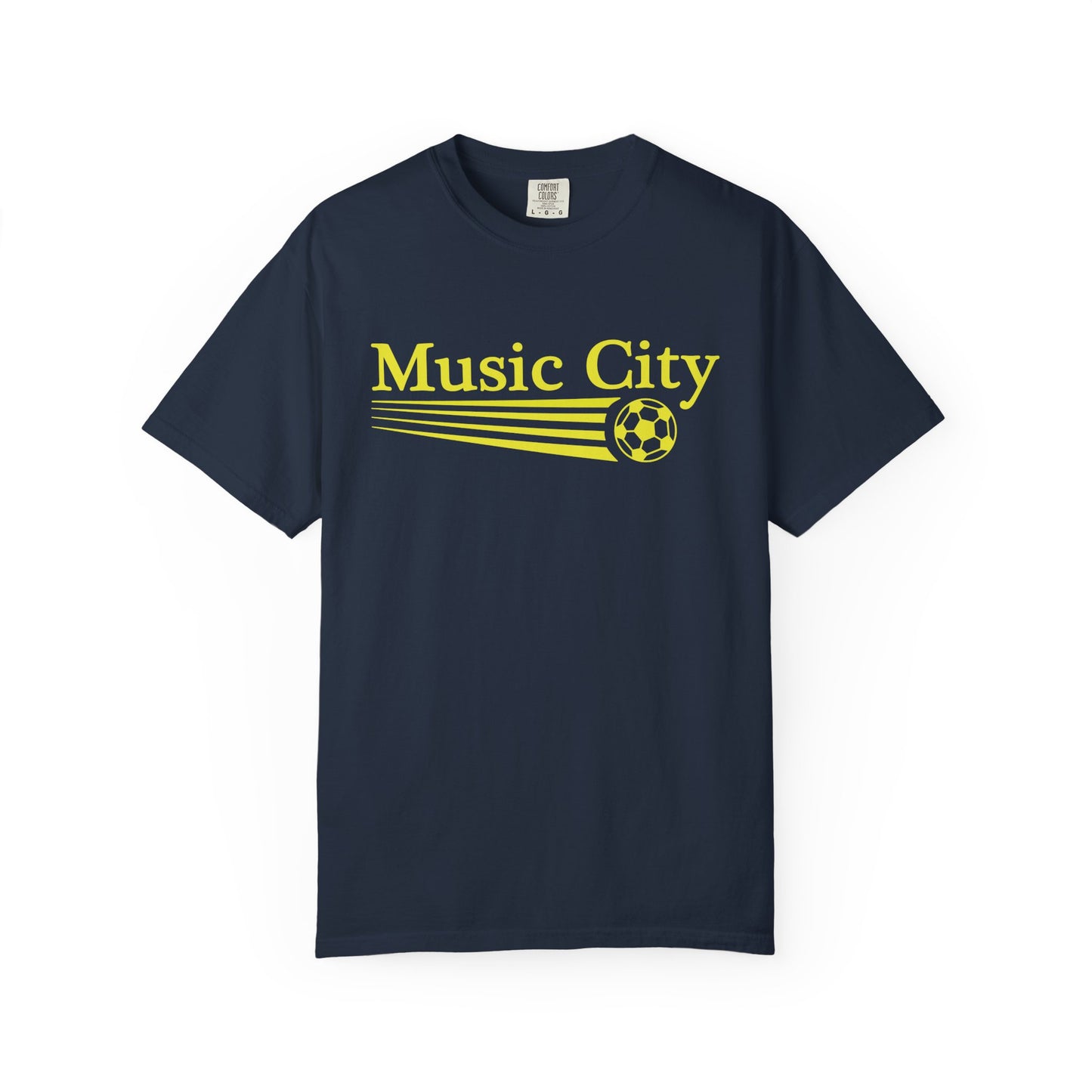 Music City 90s streak Unisex Garment-Dyed T-shirt