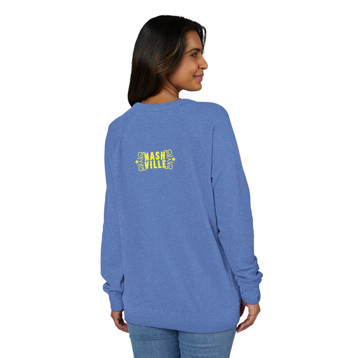 Scorchin Sam Unisex French Terry Raglan Crewneck
