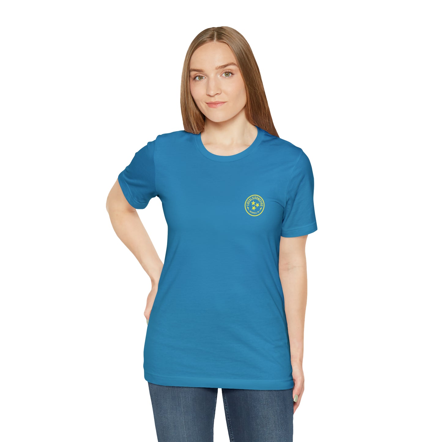 Local Skulls, Poplars, & Guitars Unisex Tee