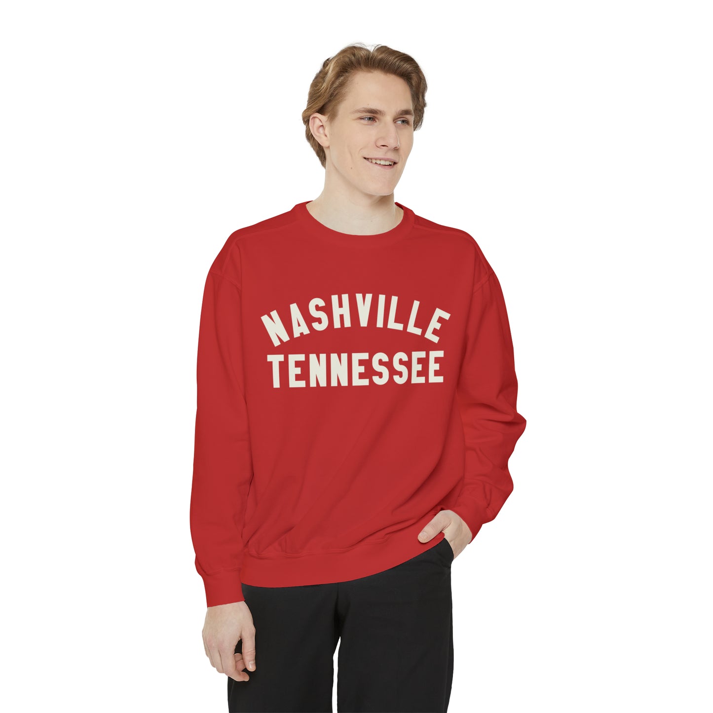 Nashville TN Unisex Garment-Dyed Sweatshirt