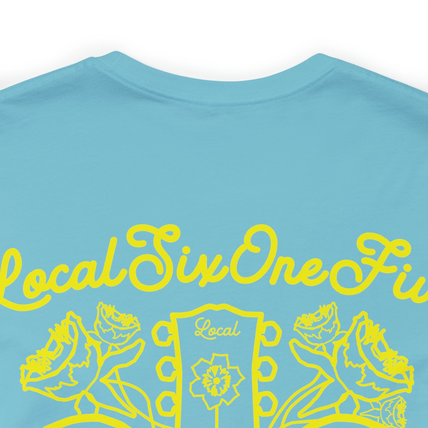 Local Skulls, Poplars, & Guitars Unisex Tee