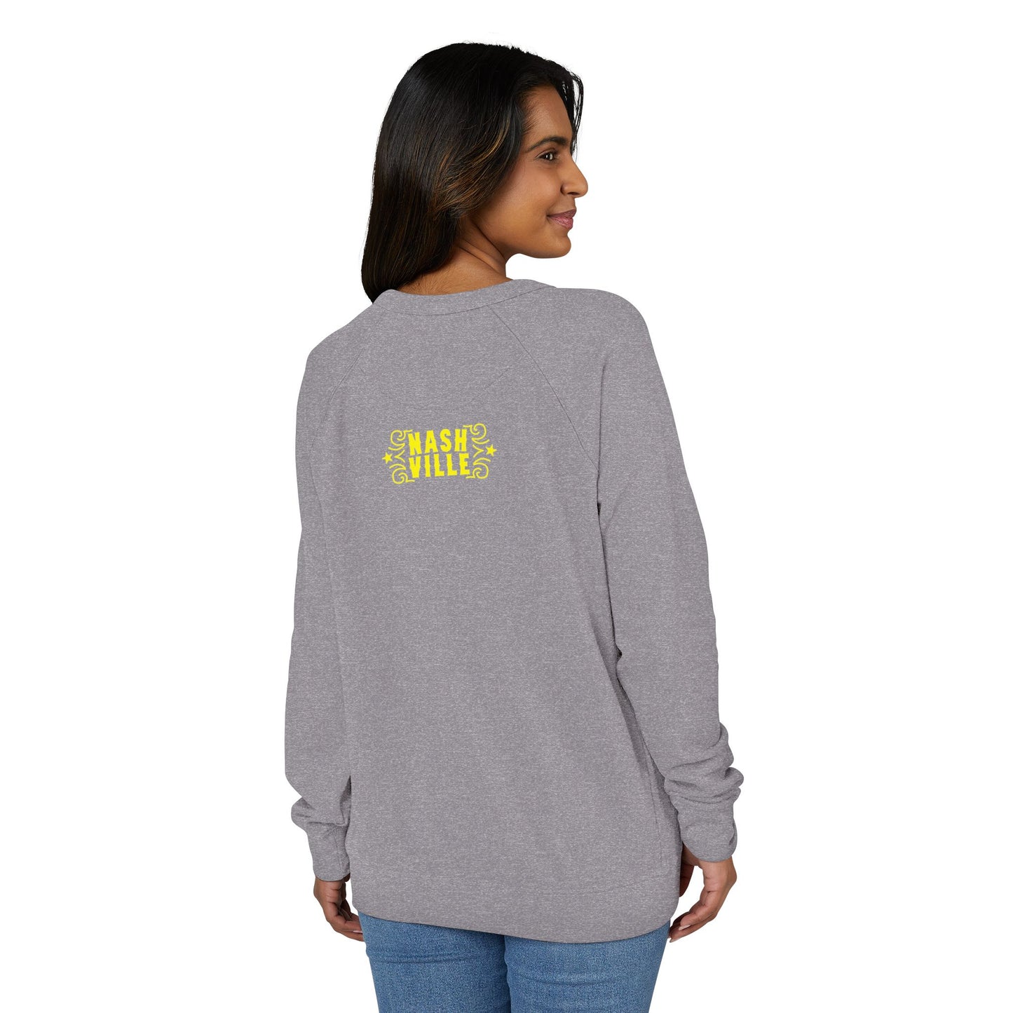 Scorchin Sam Unisex French Terry Raglan Crewneck