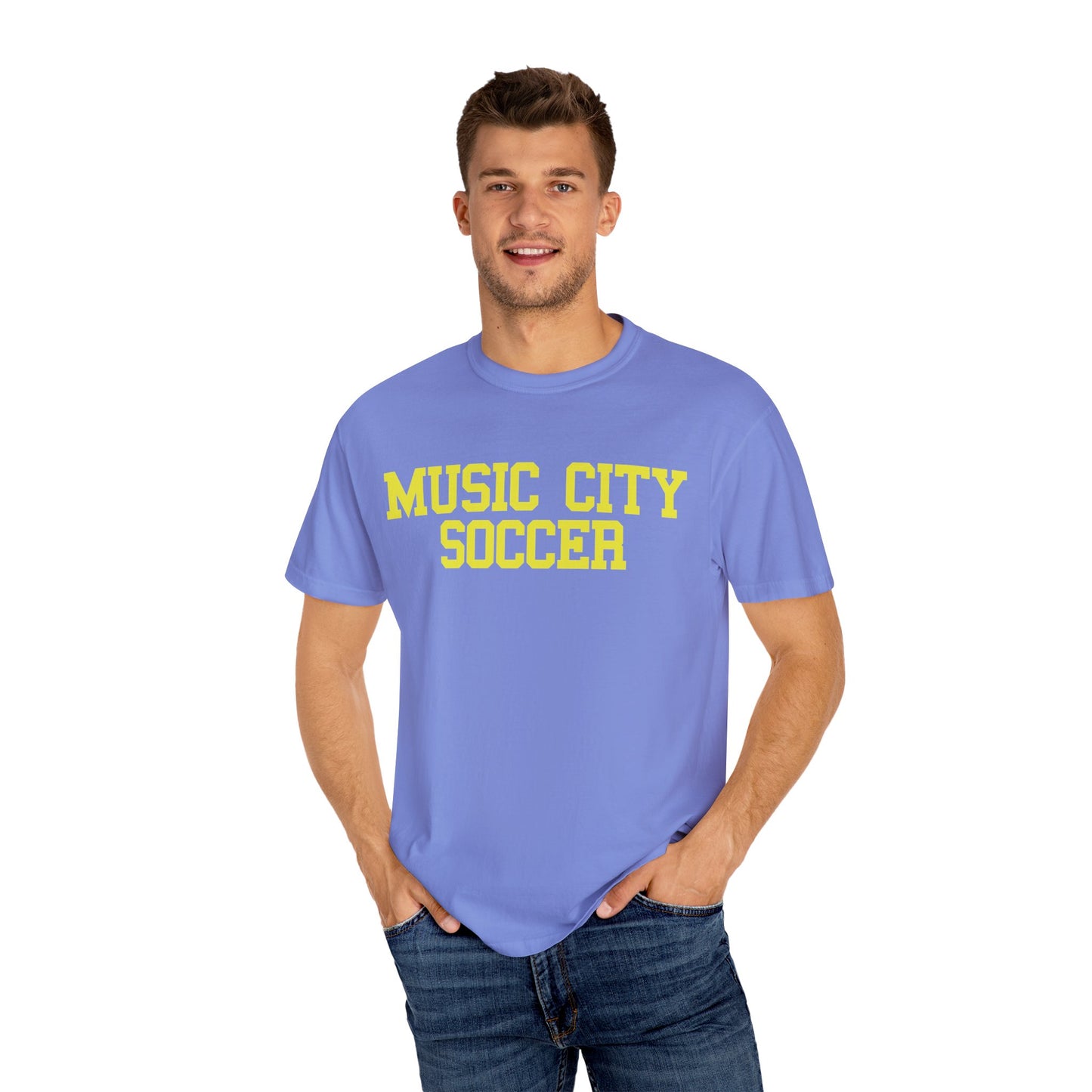 MCS Block Unisex Garment-Dyed T-shirt