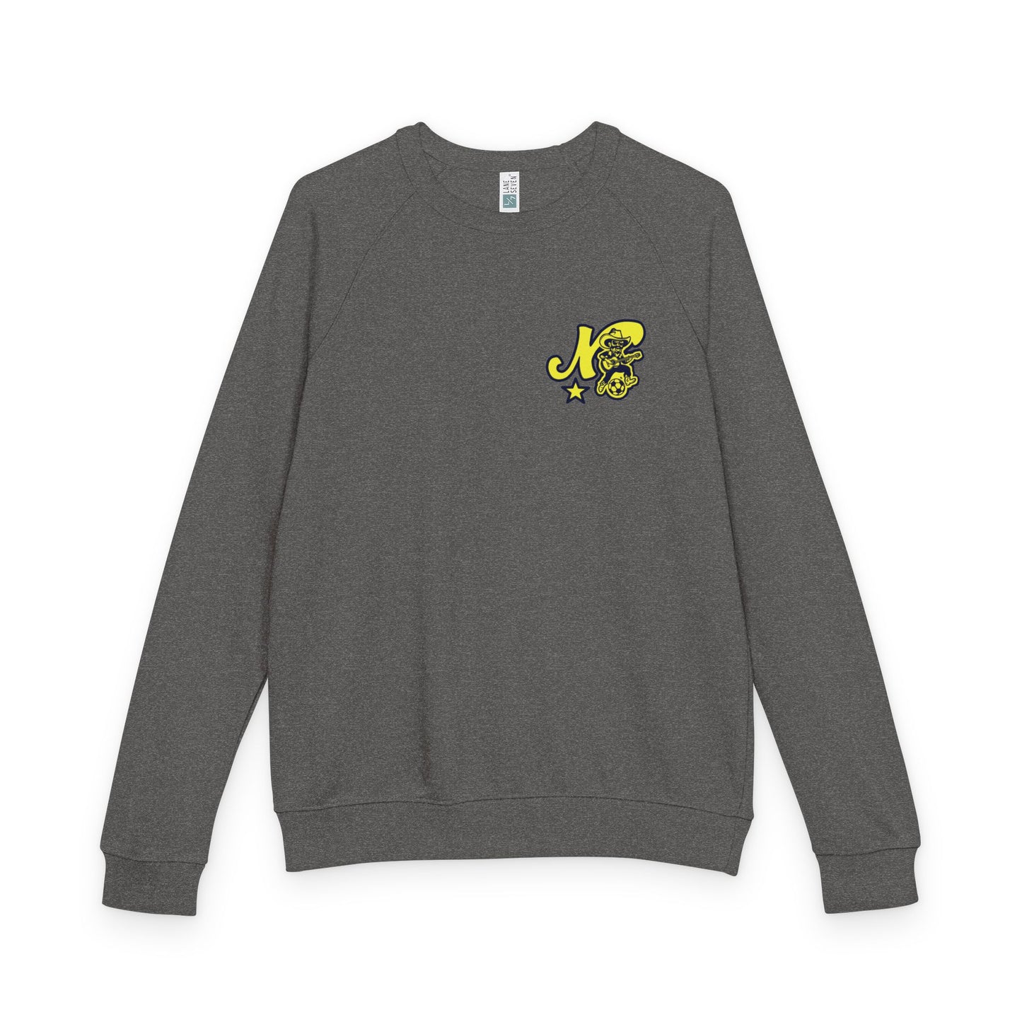 Scorchin Sam Unisex French Terry Raglan Crewneck