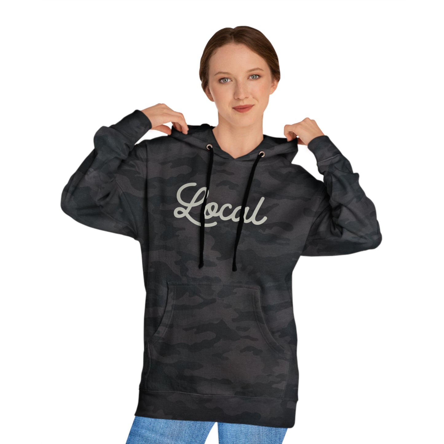 Local Script IND Unisex Hooded Sweatshirt