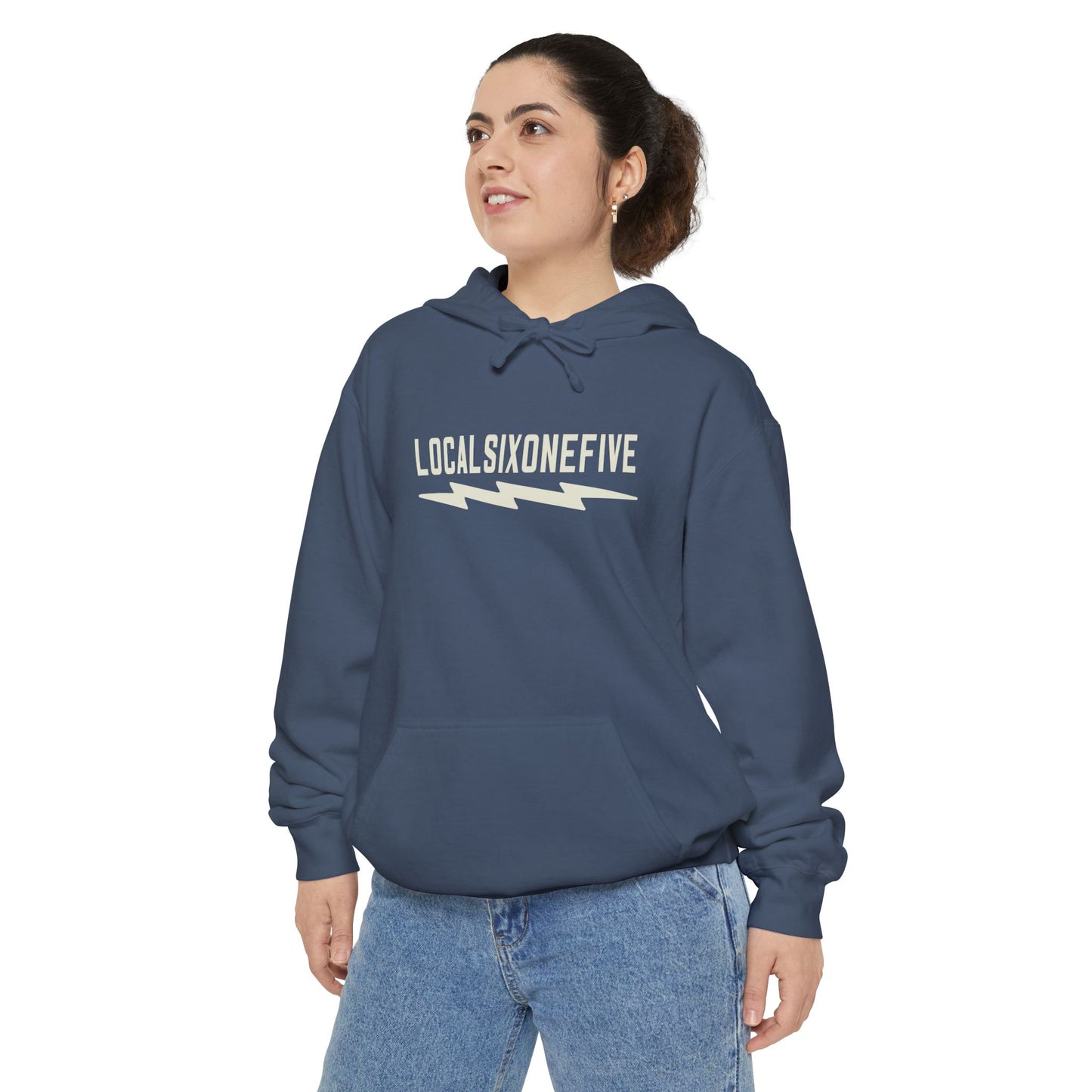 LOCAL Longbolt Unisex Garment-Dyed Hoodie