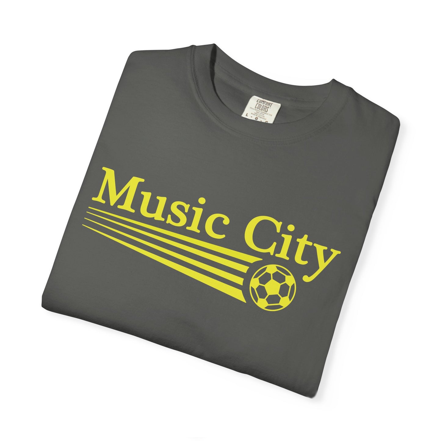 Music City 90s streak Unisex Garment-Dyed T-shirt