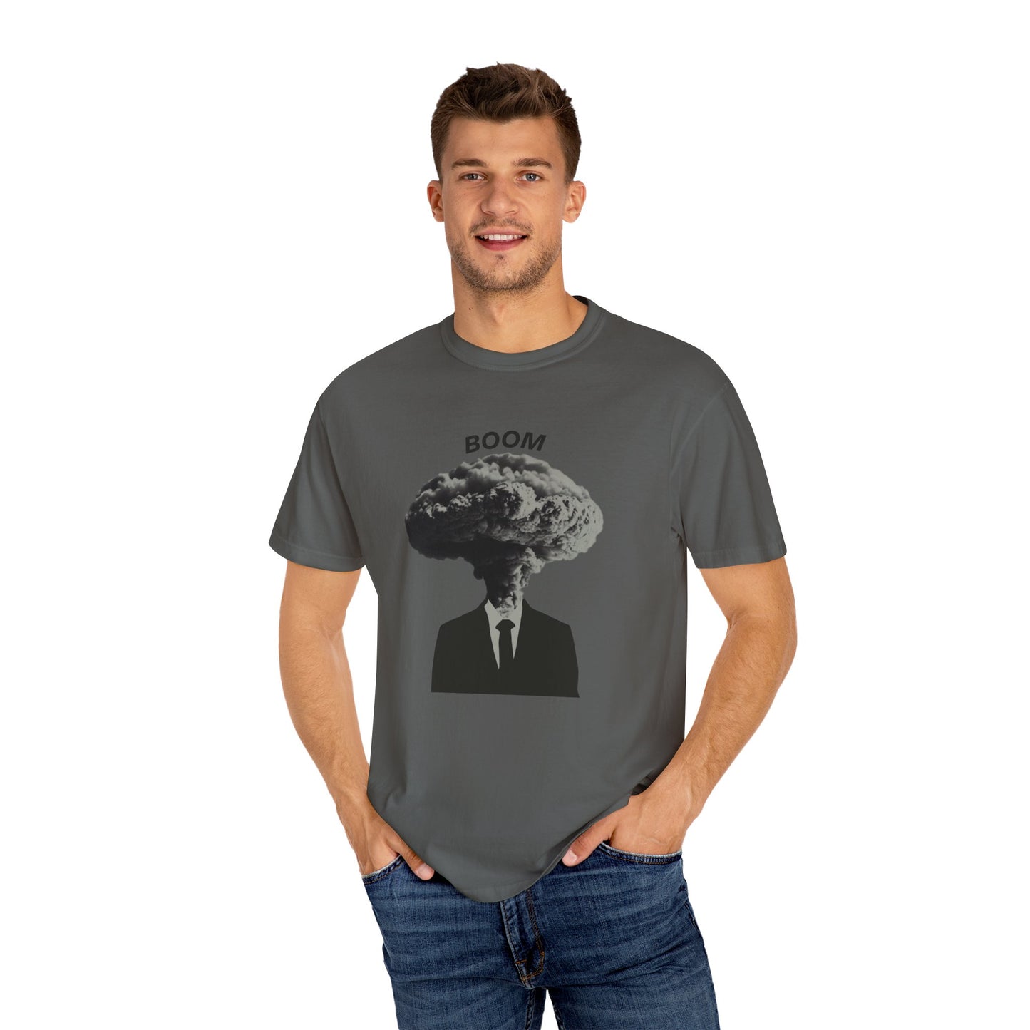 Boom Business Garment-Dyed T-shirt