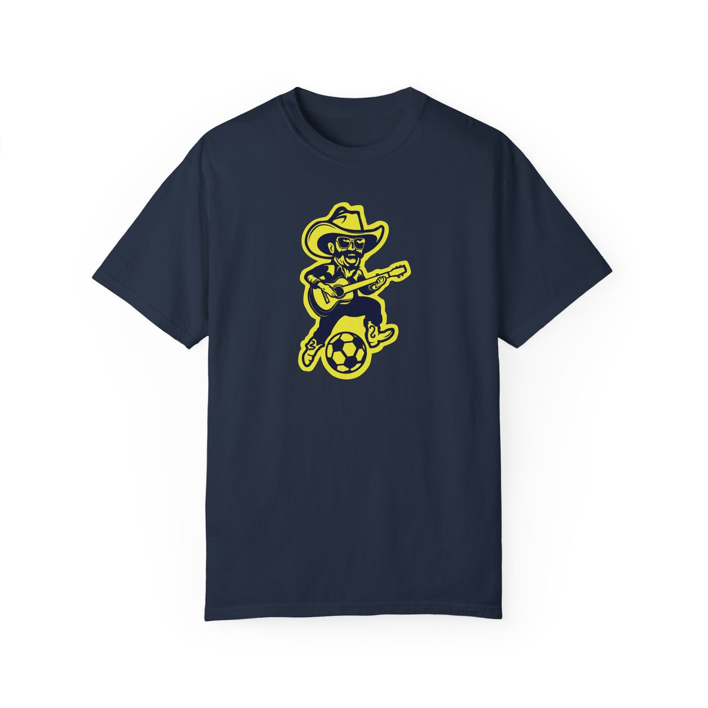 SCORCHIN SAM Unisex Garment-Dyed T-shirt_NAVY
