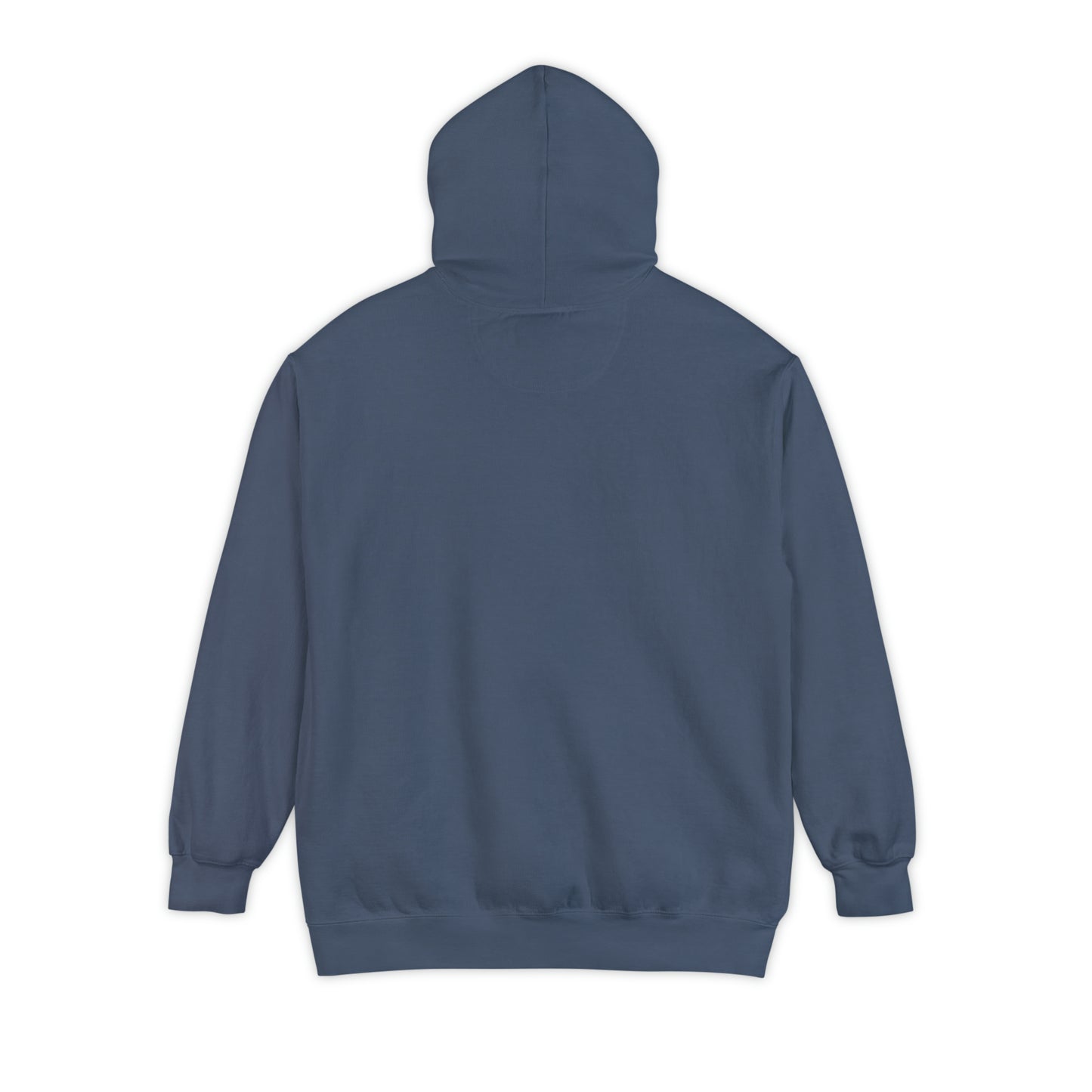 Local Block Chest Mori Skull Garment-Dyed Hoodie