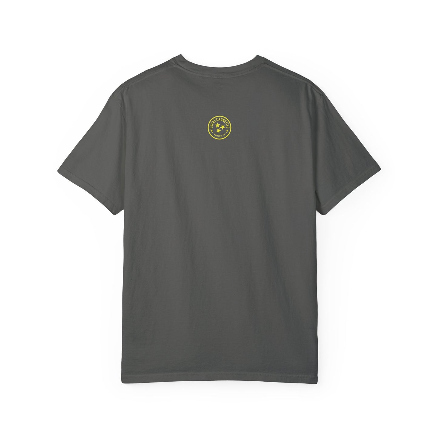 Music City Soccer Script Garment-Dyed T-shirt