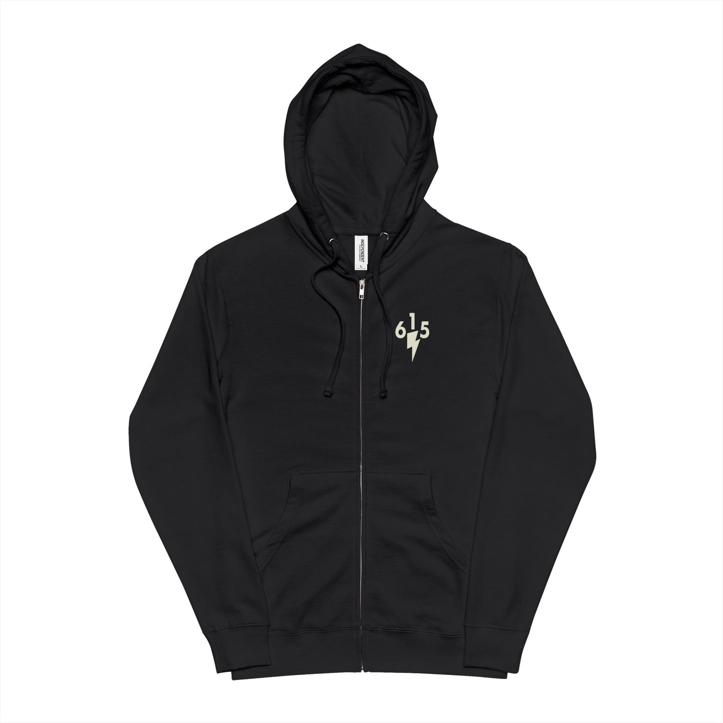 615 TCB Unisex Fleece Zip Up Hoodie