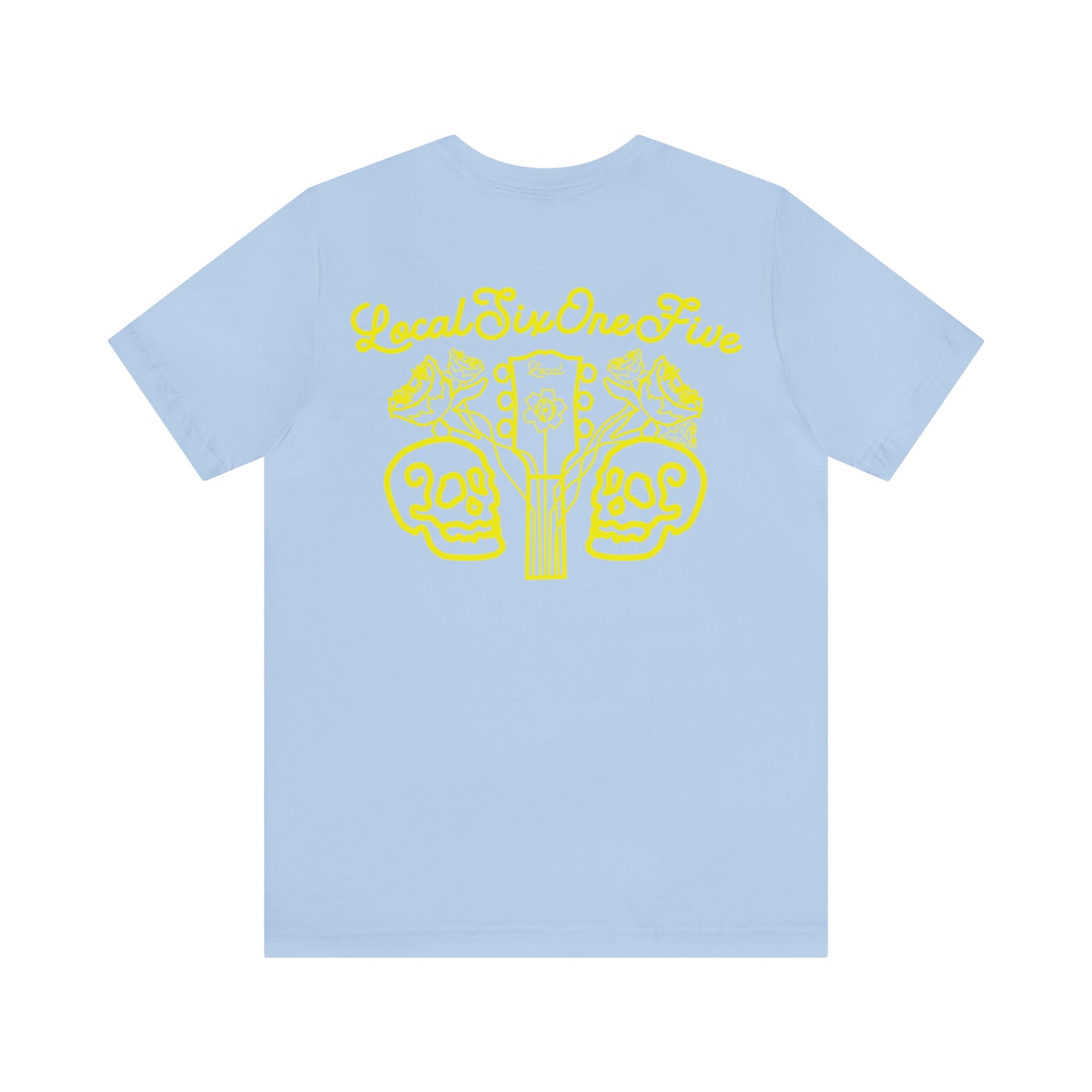 Local Skulls, Poplars, & Guitars Unisex Tee