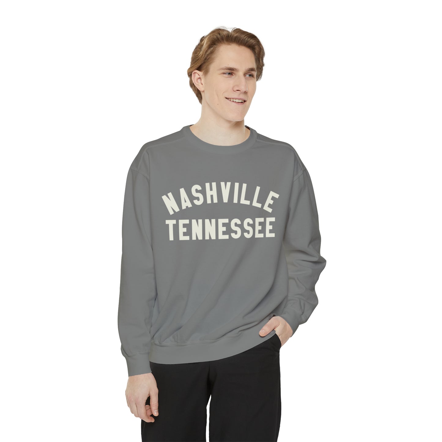 Nashville TN Unisex Garment-Dyed Sweatshirt