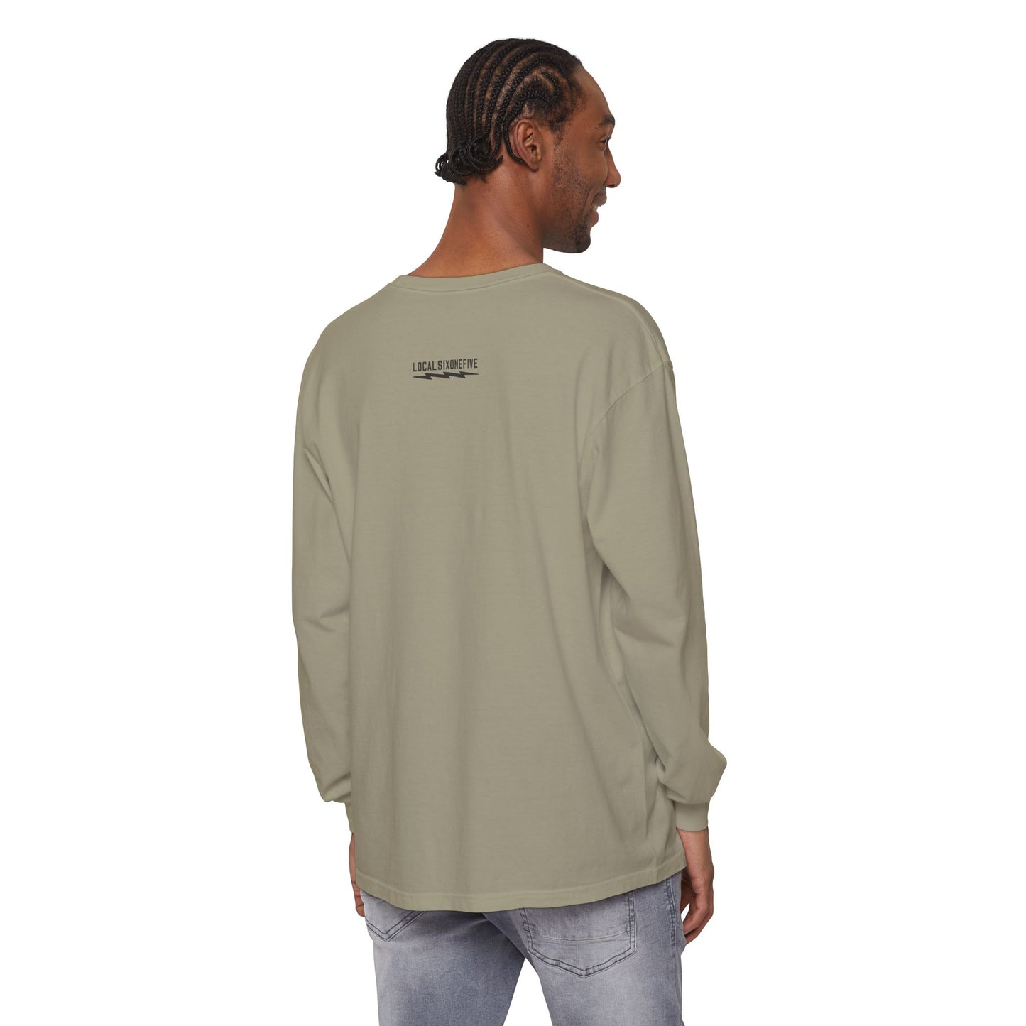 and Sinister Unisex Garment-dyed Long Sleeve T-Shirt