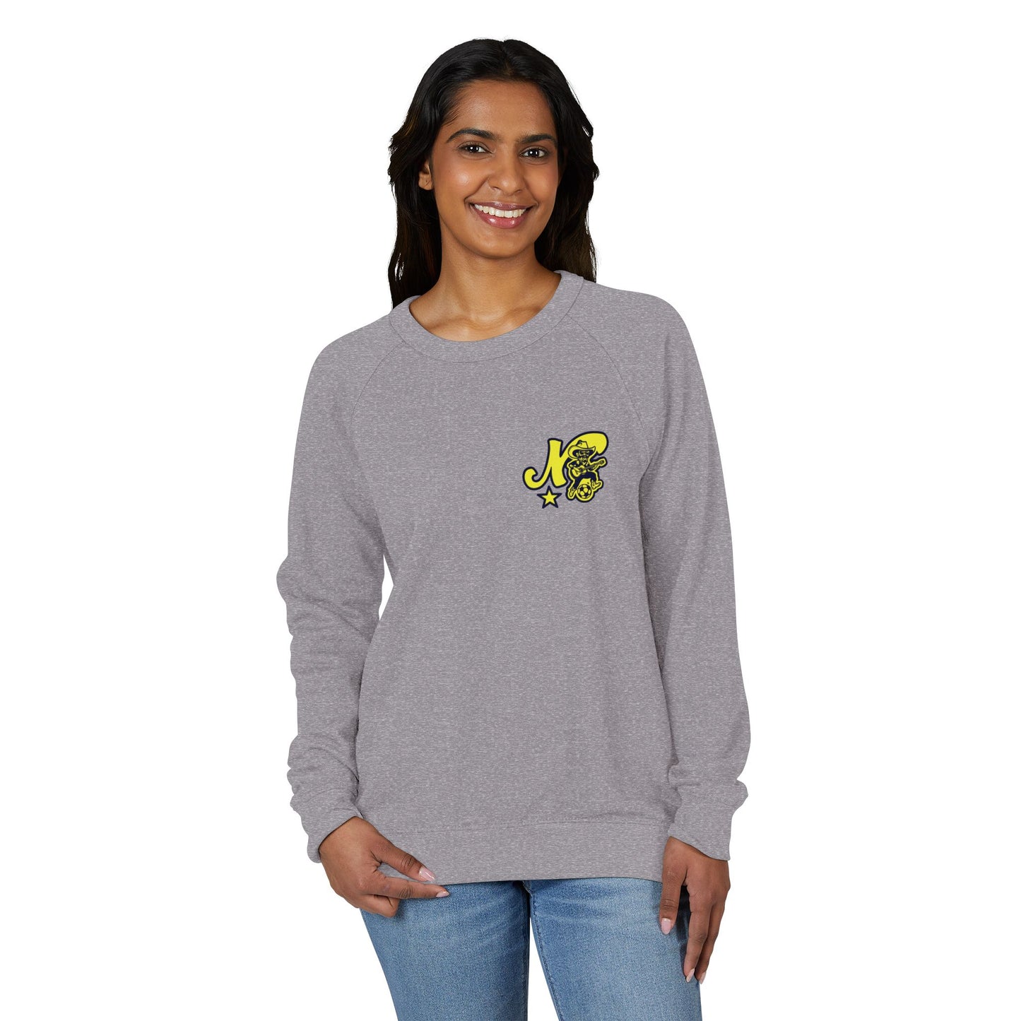 Scorchin Sam Unisex French Terry Raglan Crewneck