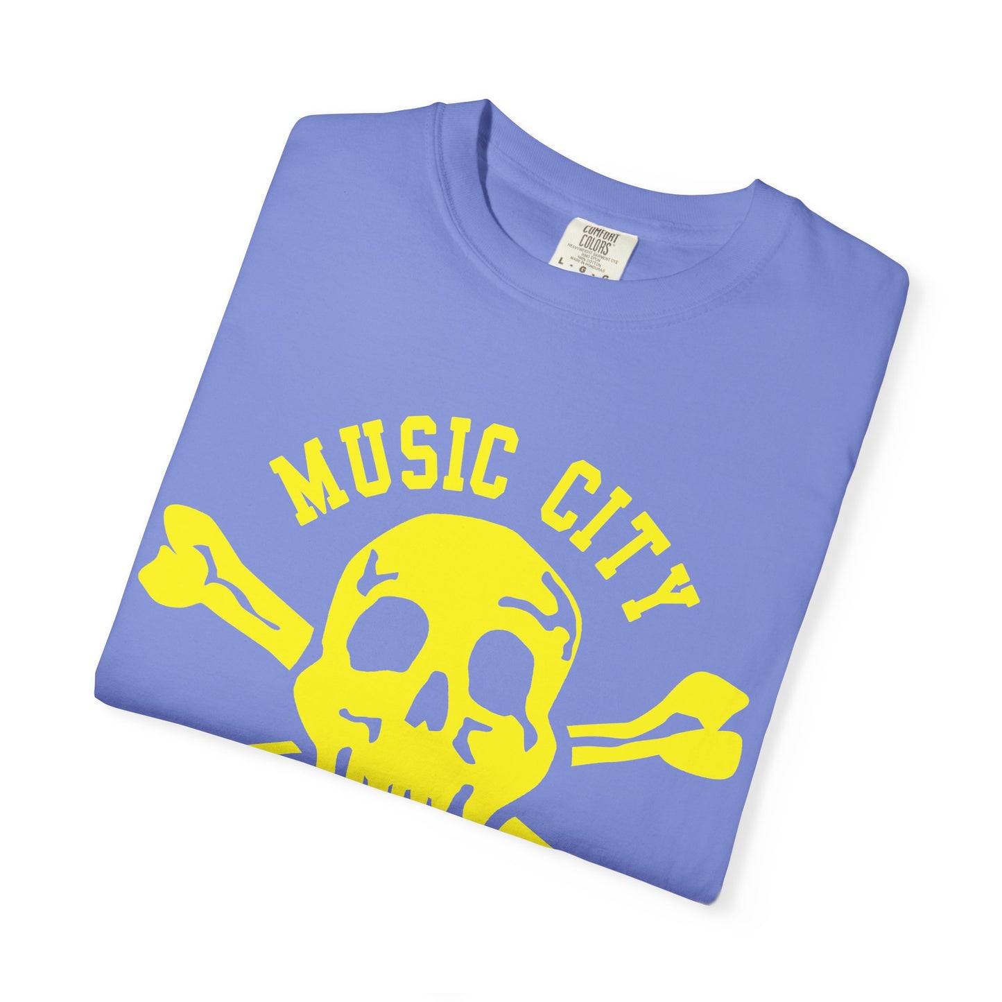 Music City Soccer XBones Unisex Garment-Dyed T-shirt