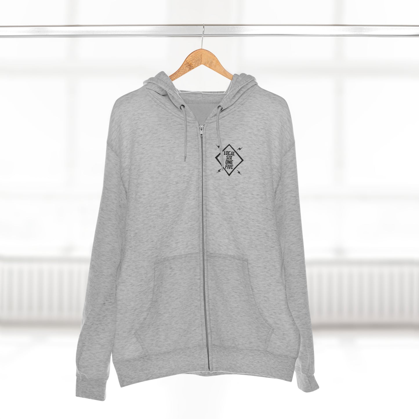 LOCAL Skate Logo Zip Hoodie