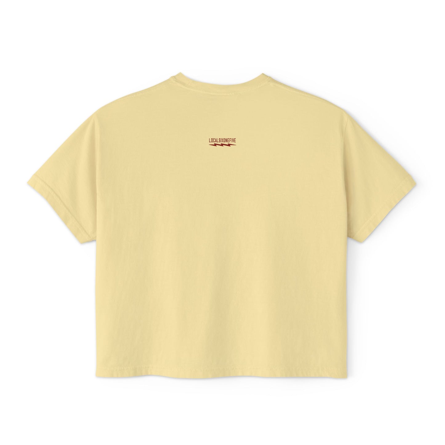 BE NICE skull Women's Boxy Tee