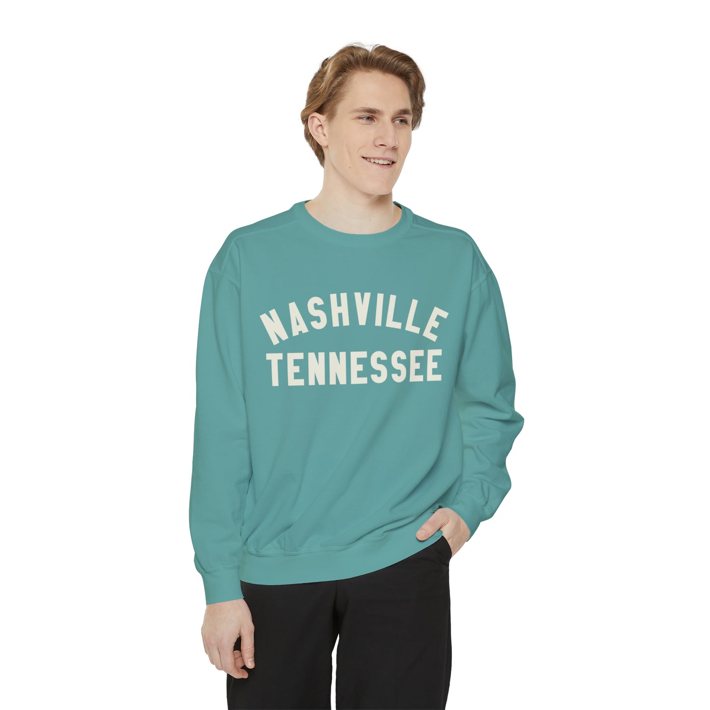 Nashville TN Unisex Garment-Dyed Sweatshirt