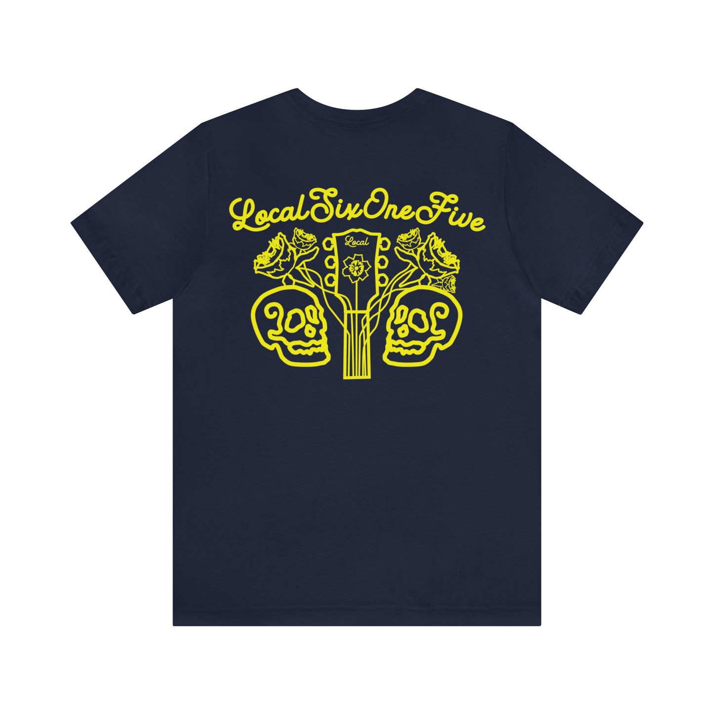 Local Skulls, Poplars, & Guitars Unisex Tee