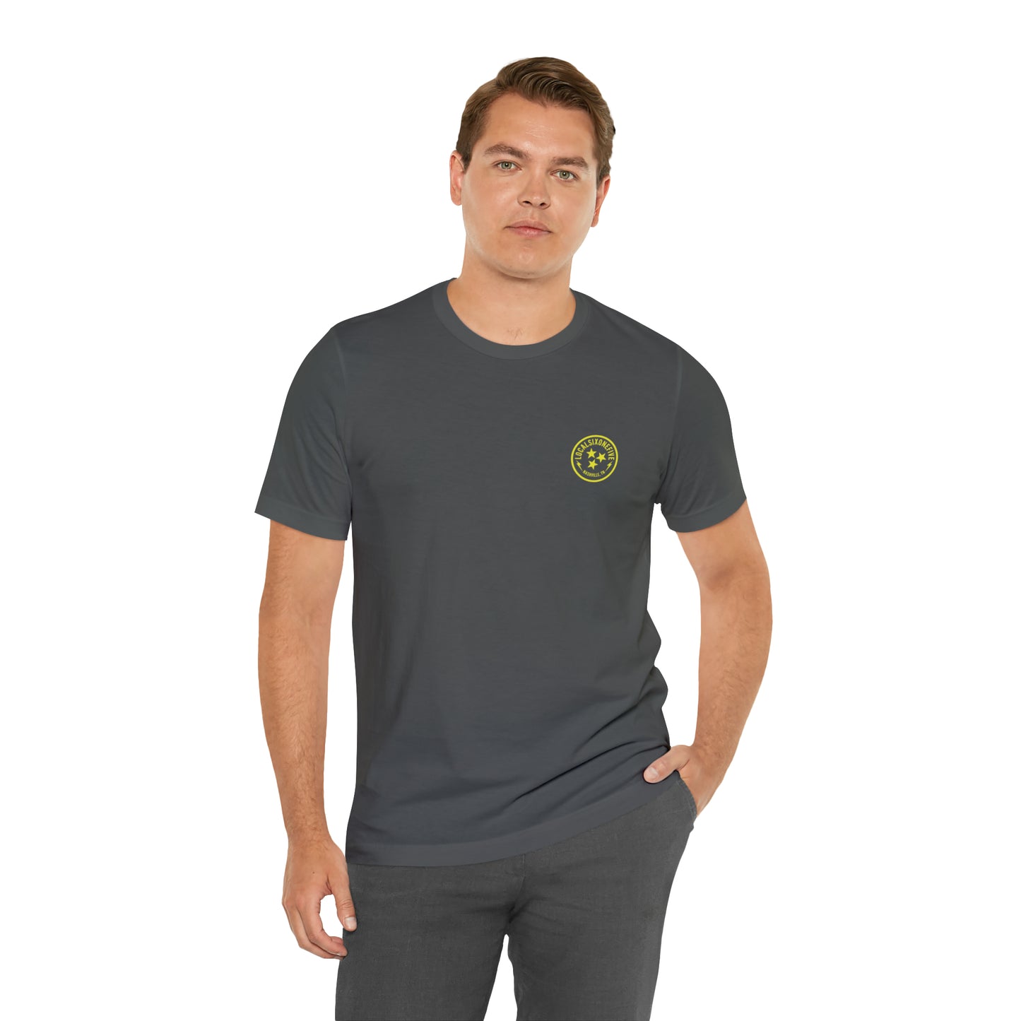 Local Skulls, Poplars, & Guitars Unisex Tee