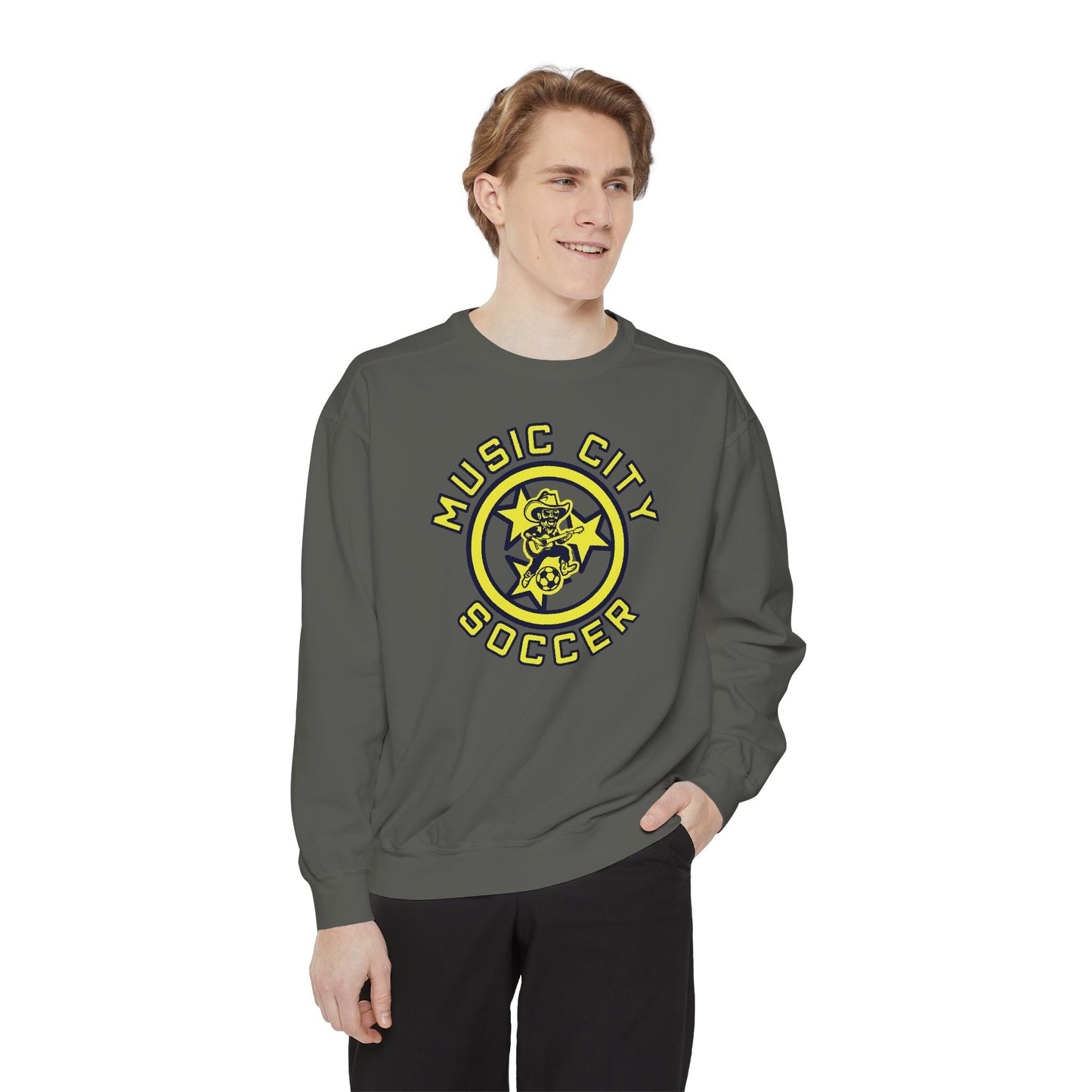 SCORCHIN SAM TriStar Garment-Dyed Sweatshirt