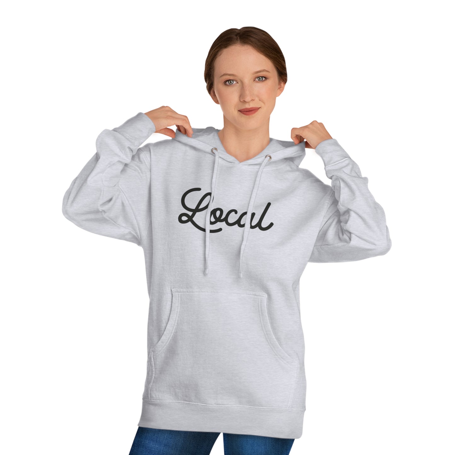 Local Script IND Unisex Hooded Sweatshirt