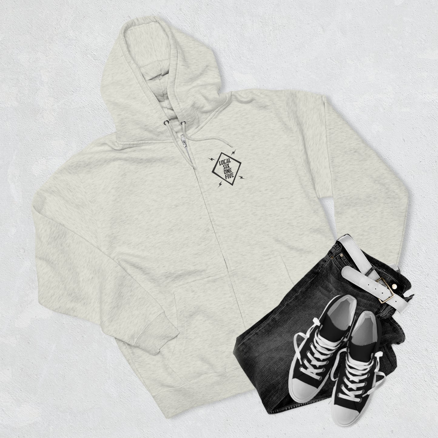 LOCAL Skate Logo Zip Hoodie