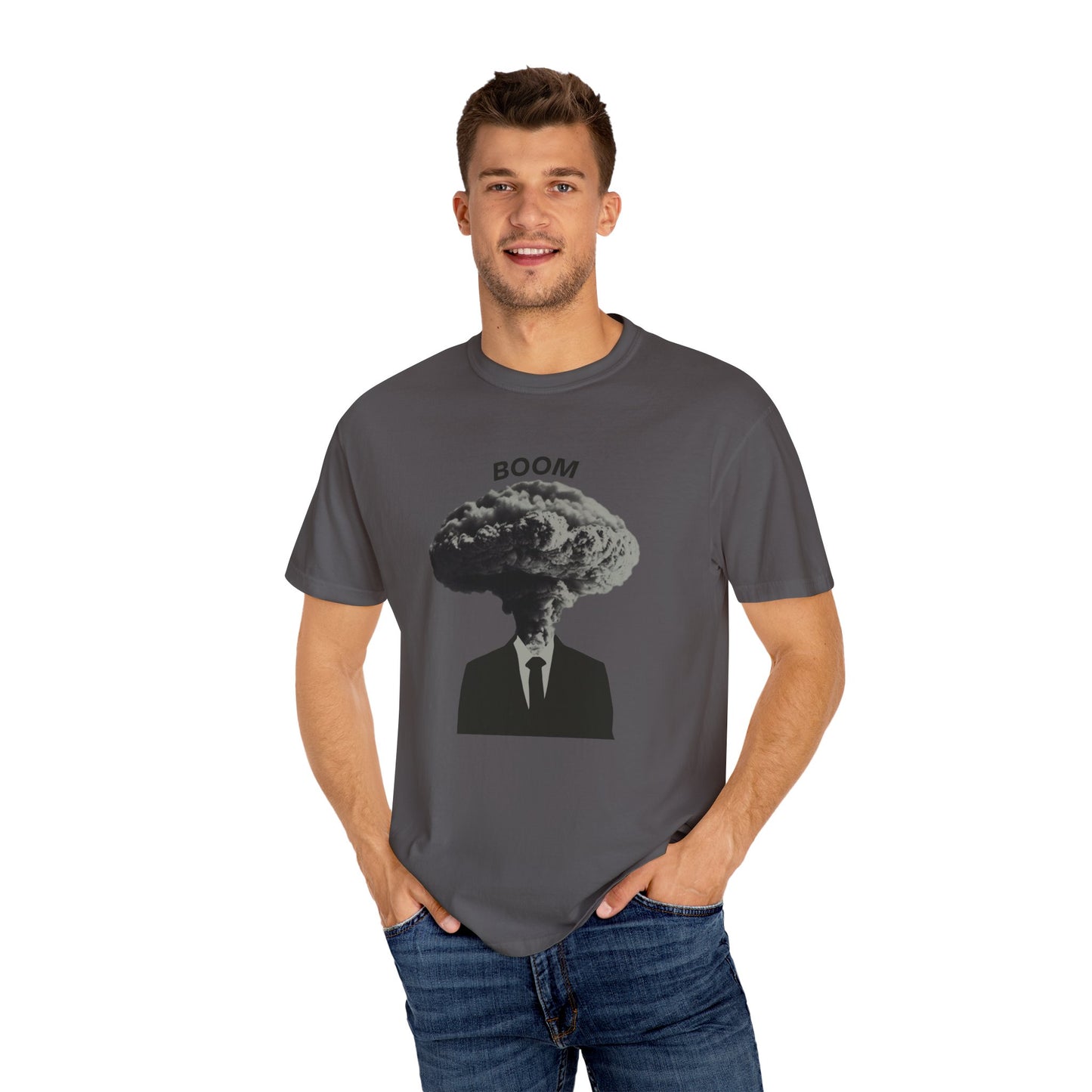 Boom Business Garment-Dyed T-shirt