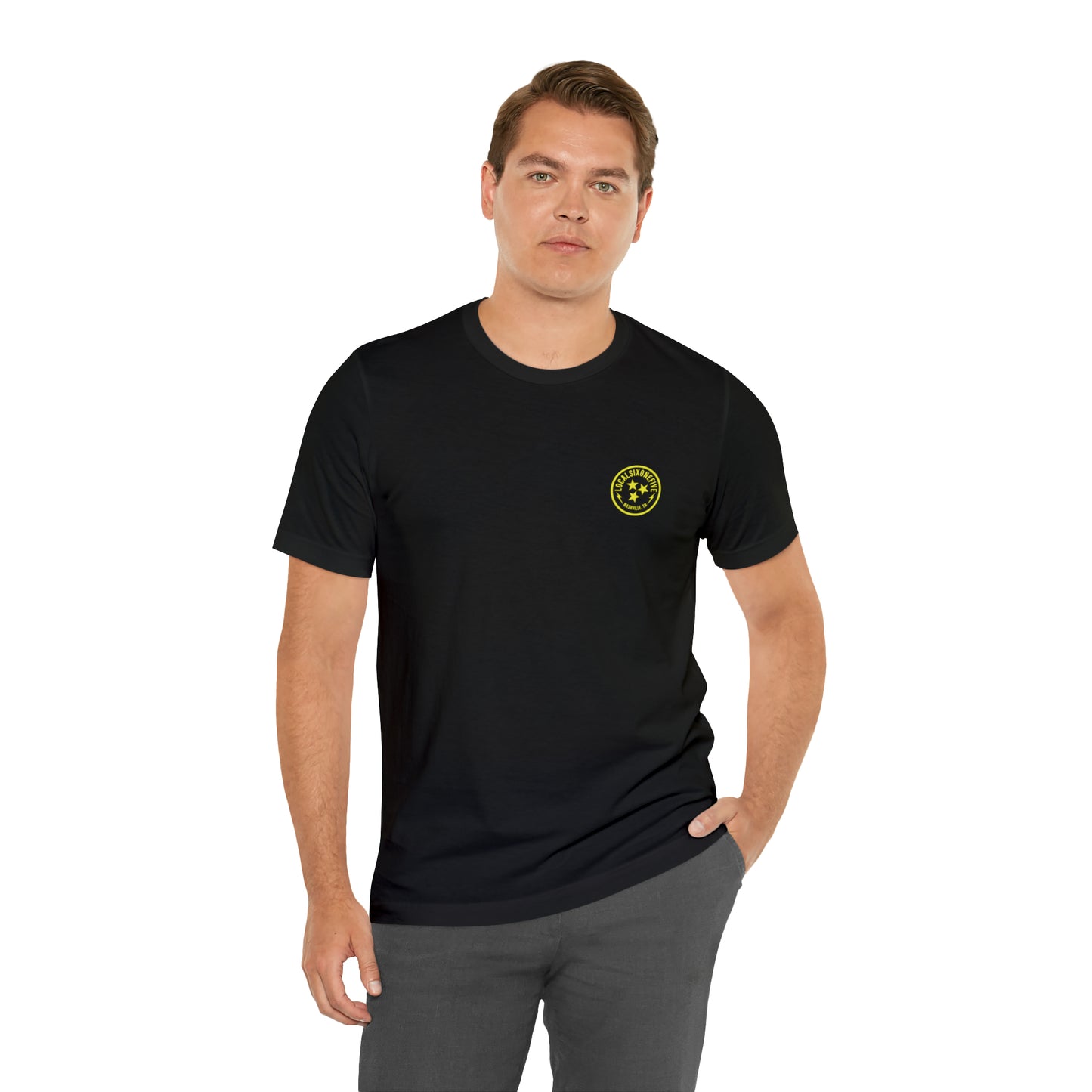 Local Skulls, Poplars, & Guitars Unisex Tee