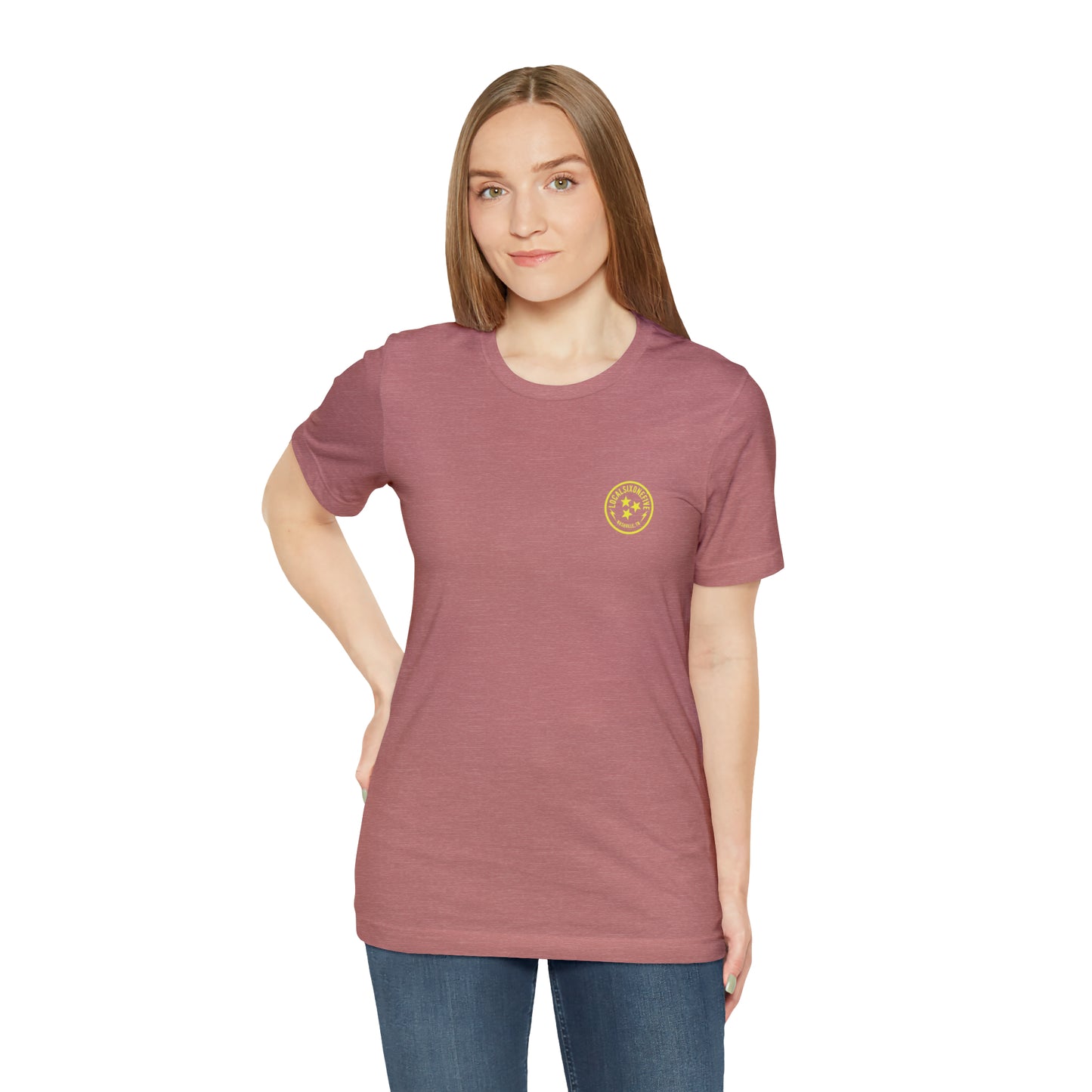 Local Skulls, Poplars, & Guitars Unisex Tee
