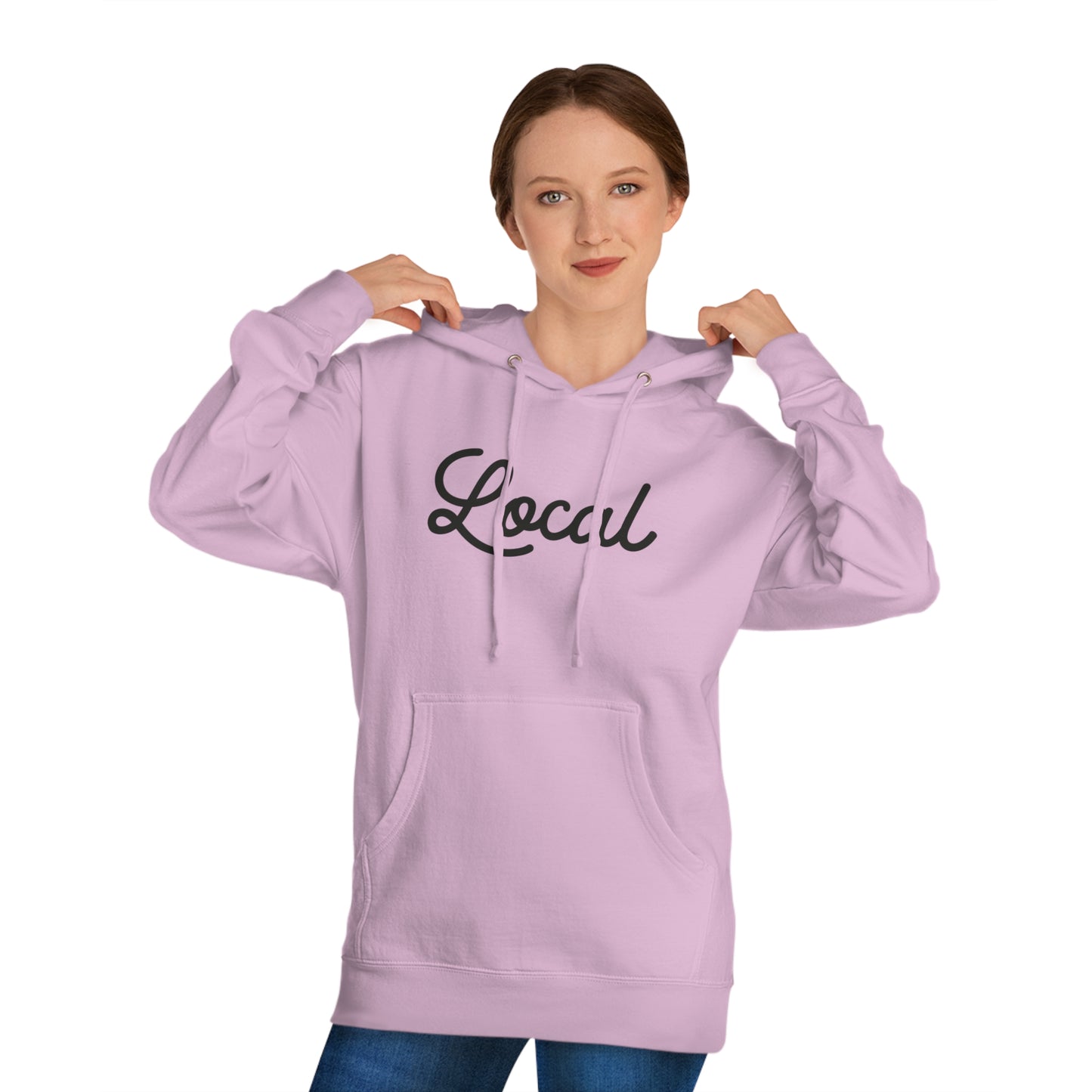 Local Script IND Unisex Hooded Sweatshirt