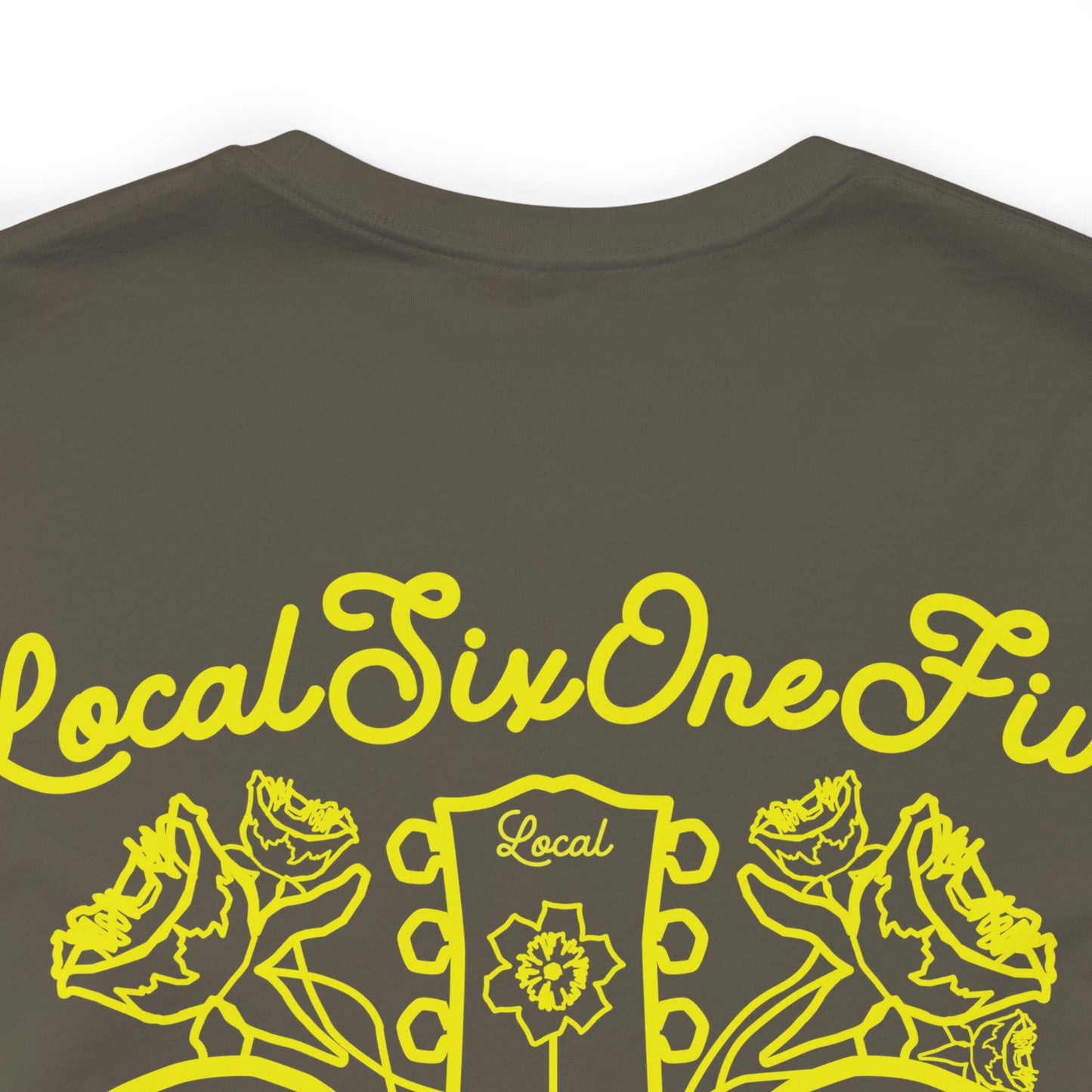 Local Skulls, Poplars, & Guitars Unisex Tee
