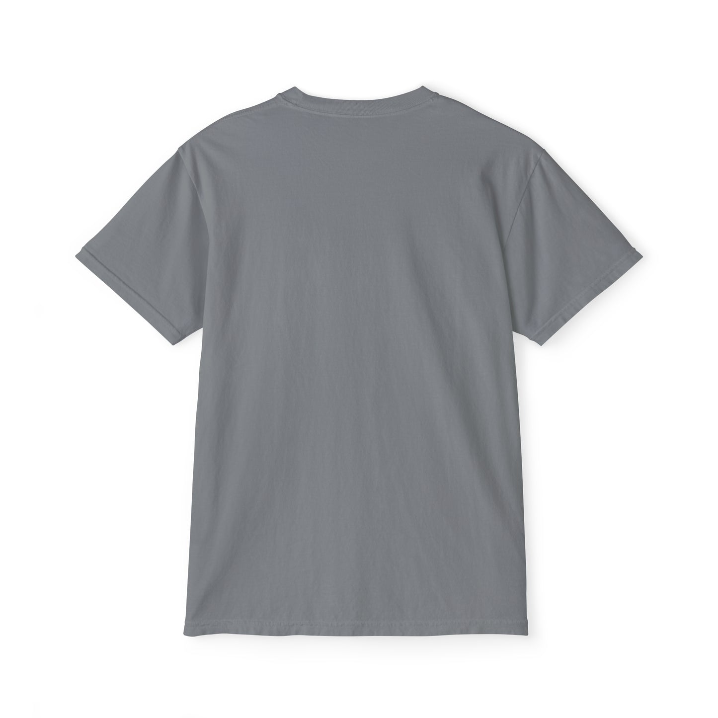 Local Script Unisex Garment-Dyed Pocket T-Shirt