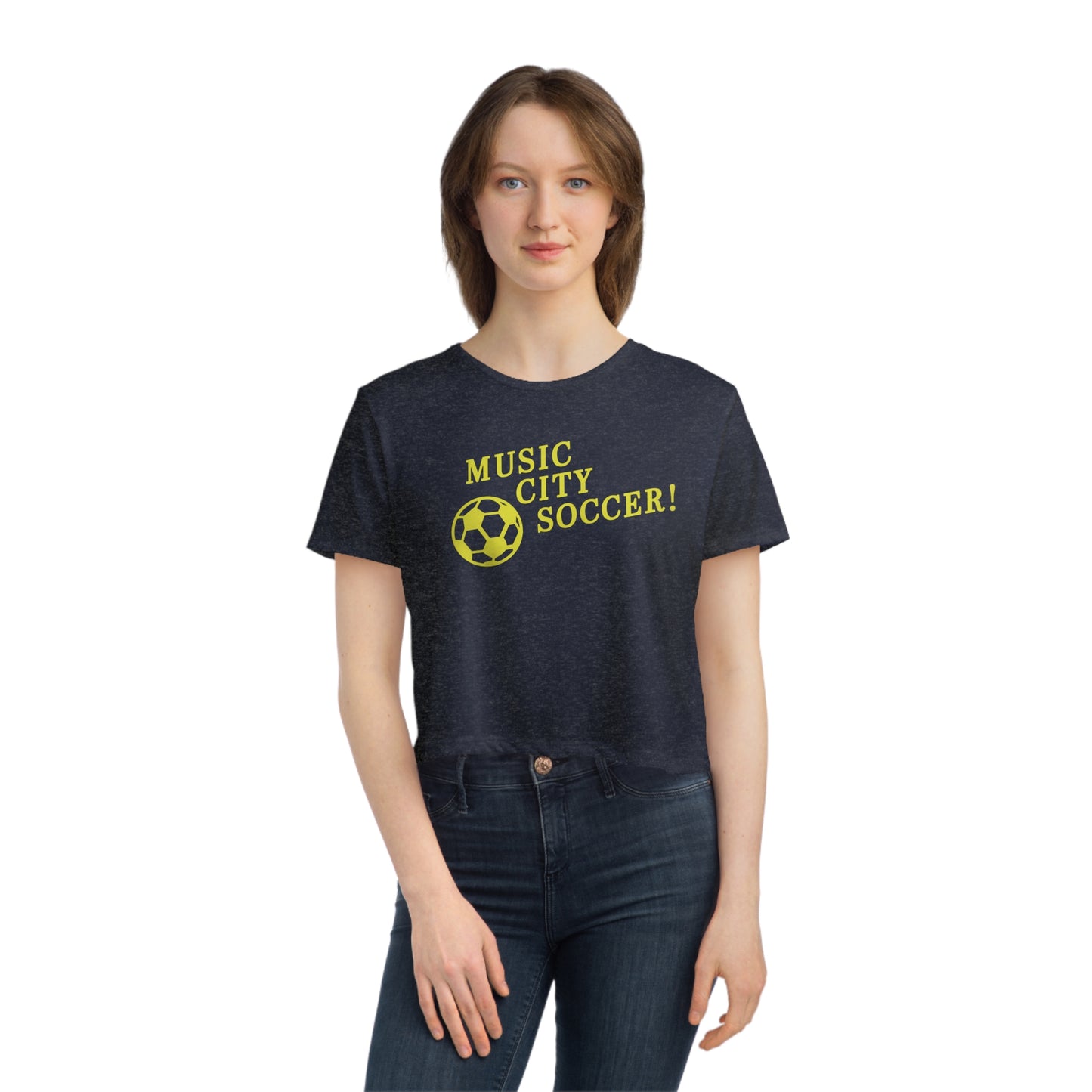 MCS! Women's Flowy Cropped Tee