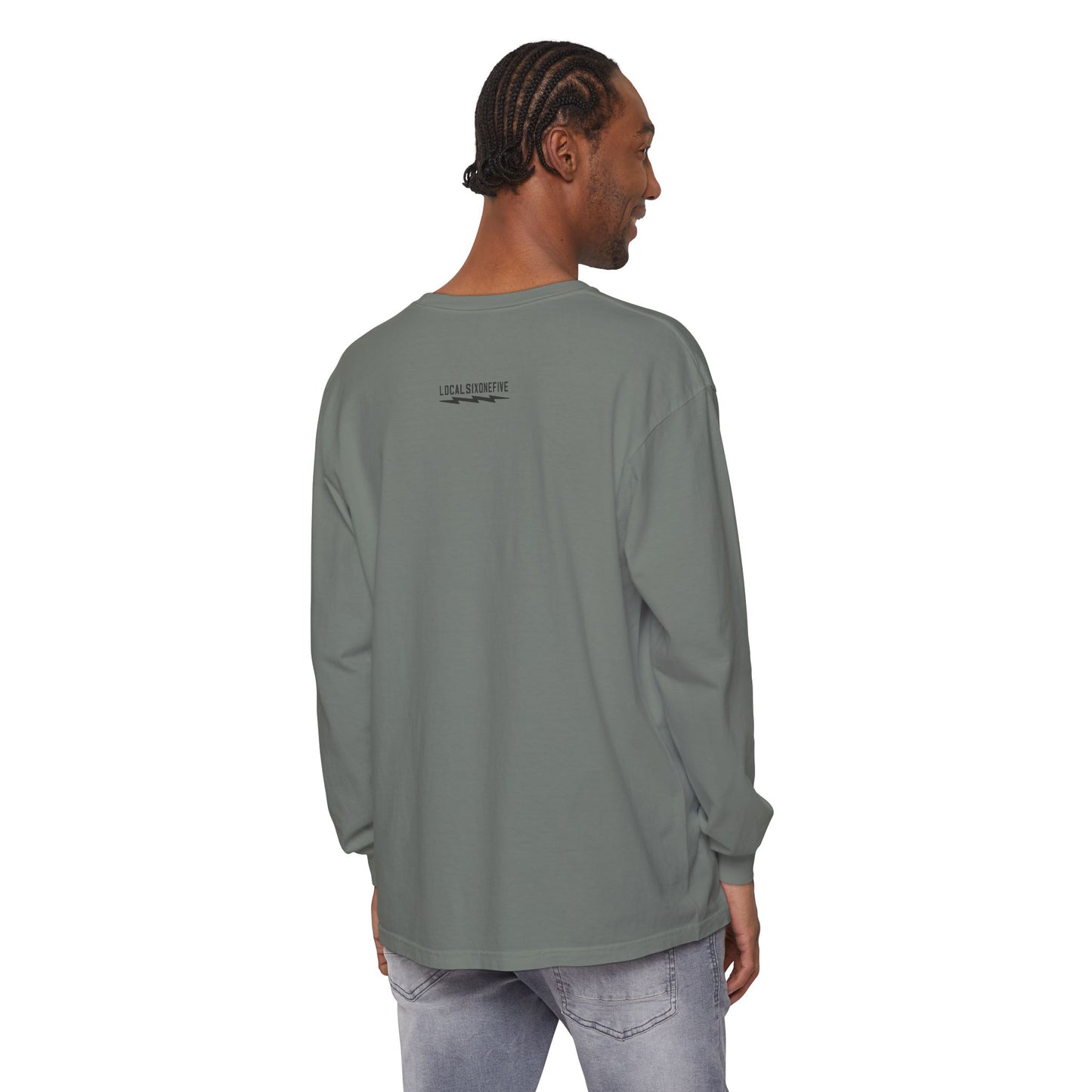 and Sinister Unisex Garment-dyed Long Sleeve T-Shirt