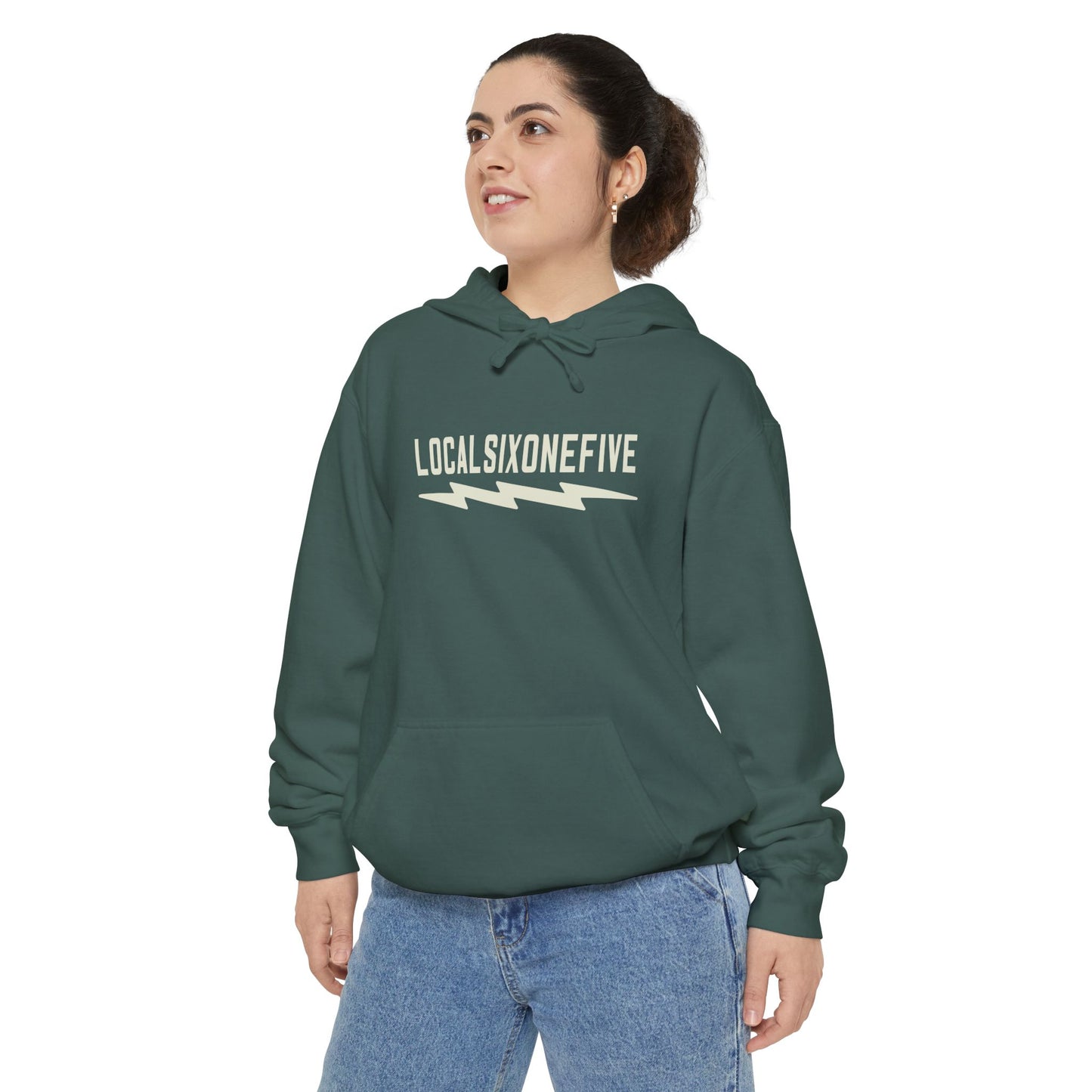 LOCAL Longbolt Unisex Garment-Dyed Hoodie