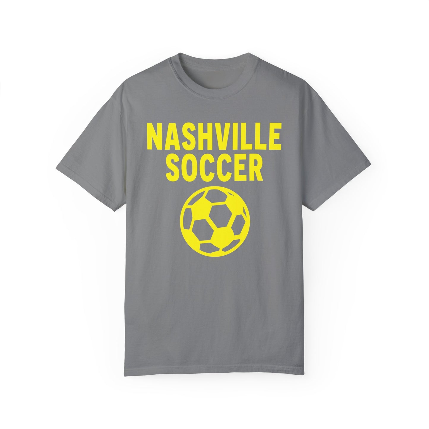 Nashville Soccer Ball Garment-Dyed T-shirt