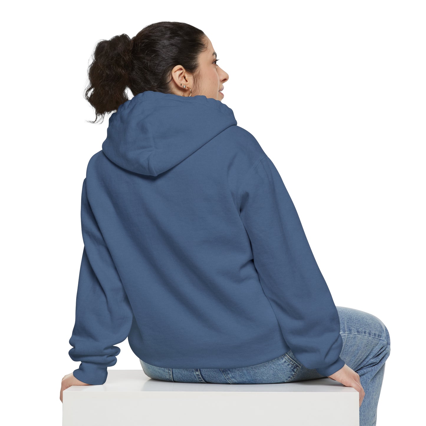 Local Script Garment-Dyed Hoodie