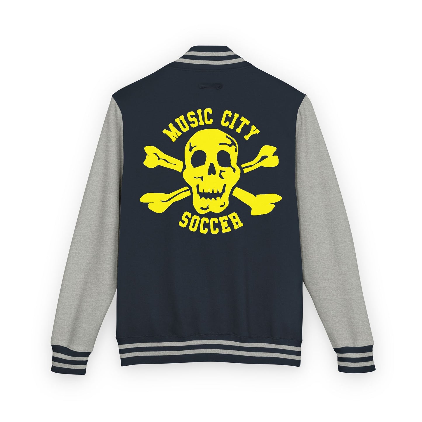 MC Skull Unisex Heavyweight Letterman Jacket