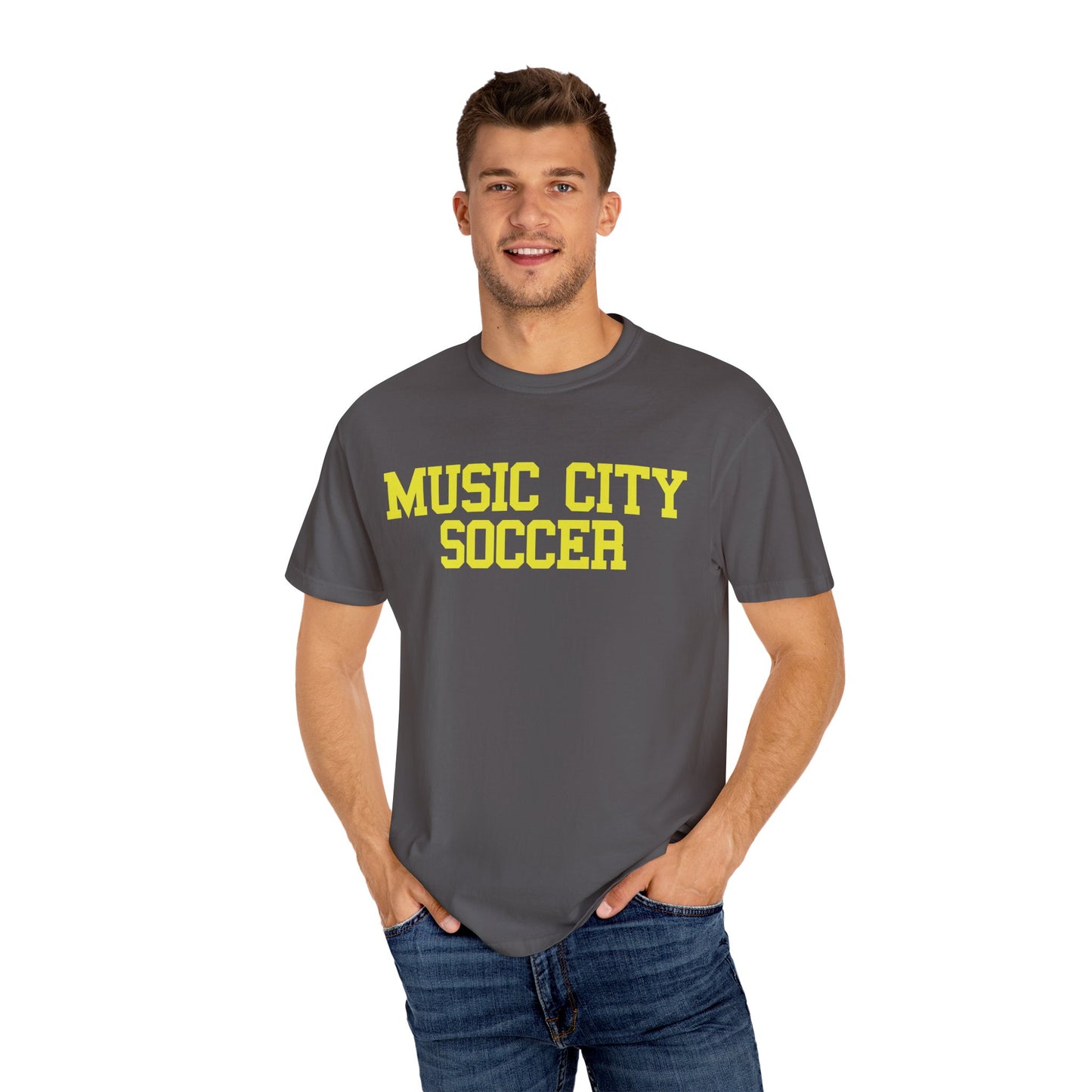 MCS Block Unisex Garment-Dyed T-shirt