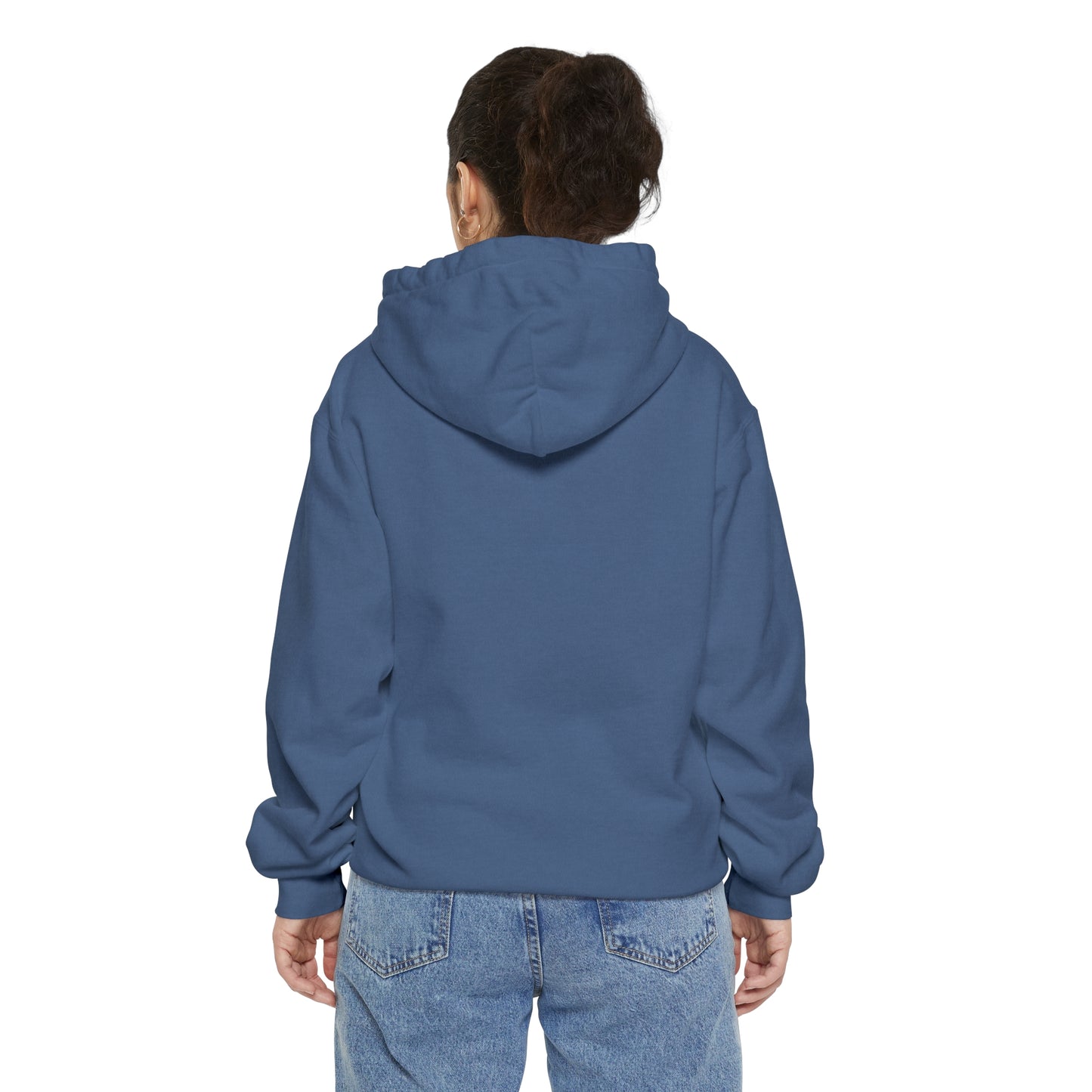Local Script Garment-Dyed Hoodie
