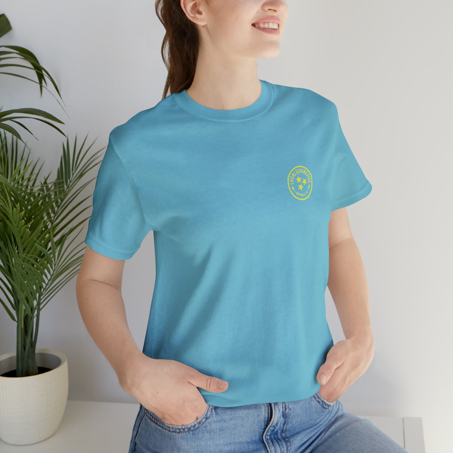 Local Skulls, Poplars, & Guitars Unisex Tee