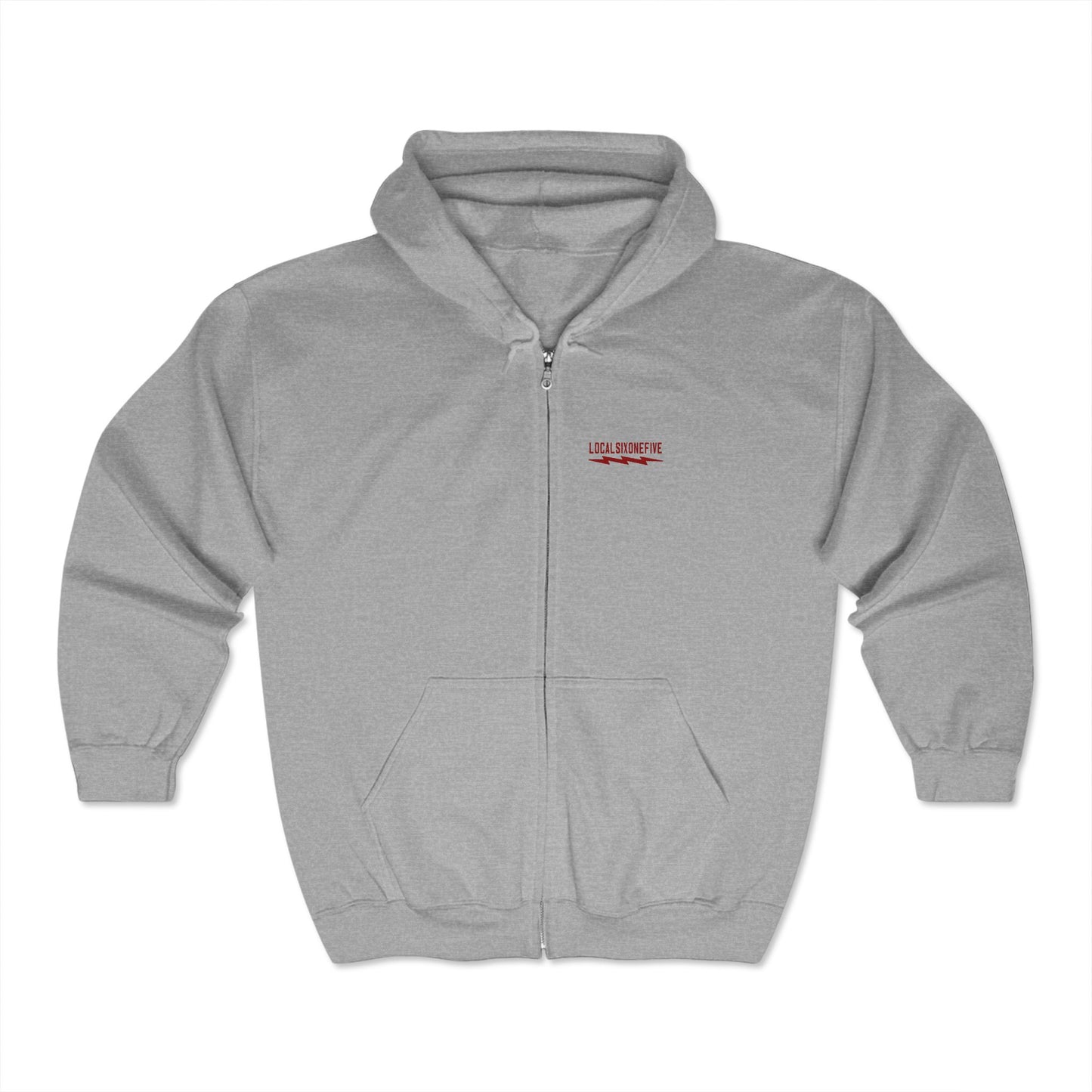 C'est la vie Blast Skull graphic Heavy Blend™ Full Zip Hooded Sweatshirt
