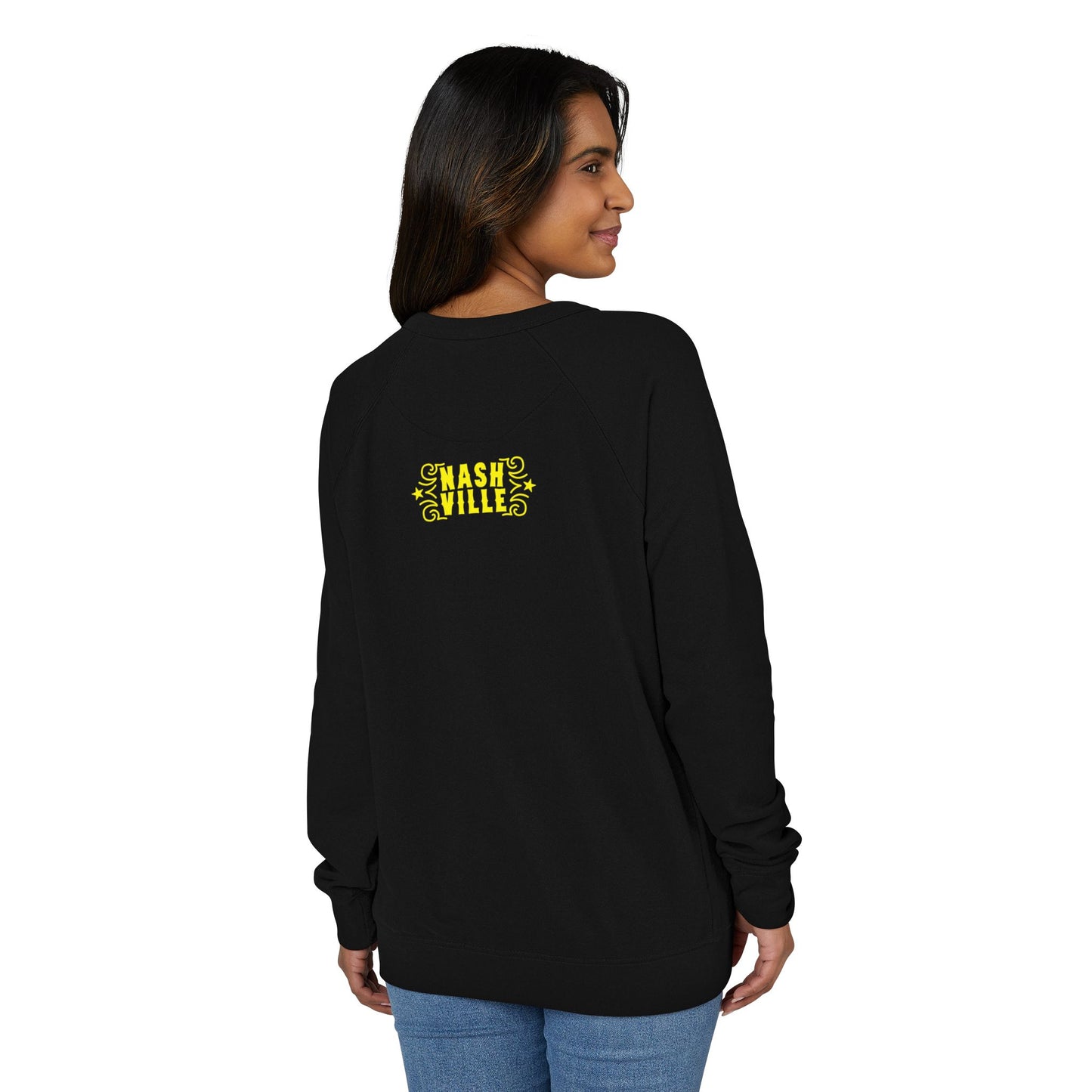 Scorchin Sam Unisex French Terry Raglan Crewneck