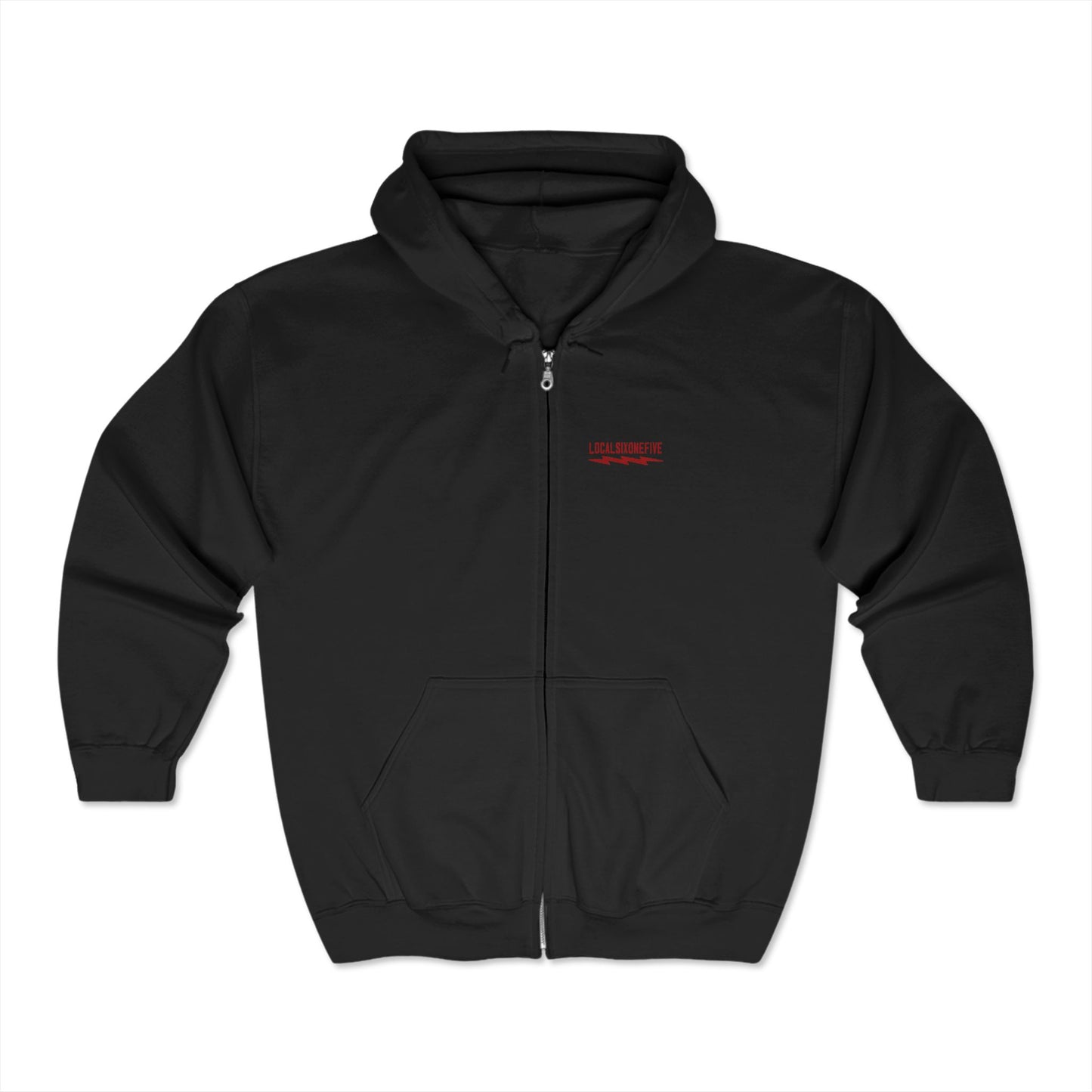 C'est la vie Blast Skull graphic Heavy Blend™ Full Zip Hooded Sweatshirt