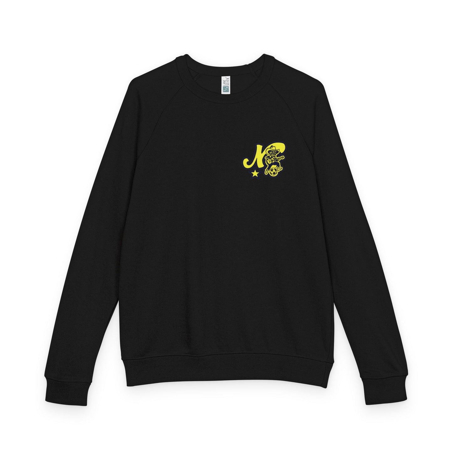Scorchin Sam Unisex French Terry Raglan Crewneck