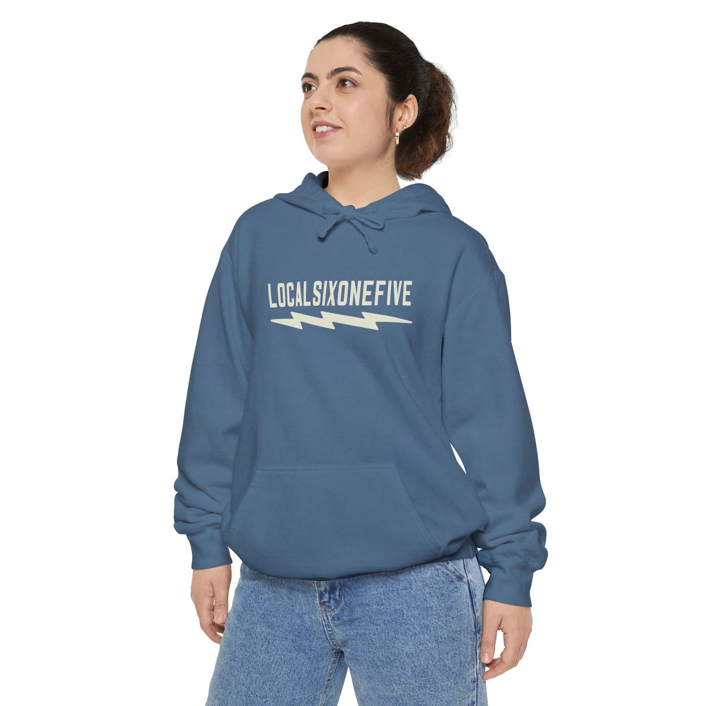 LOCAL Longbolt Unisex Garment-Dyed Hoodie